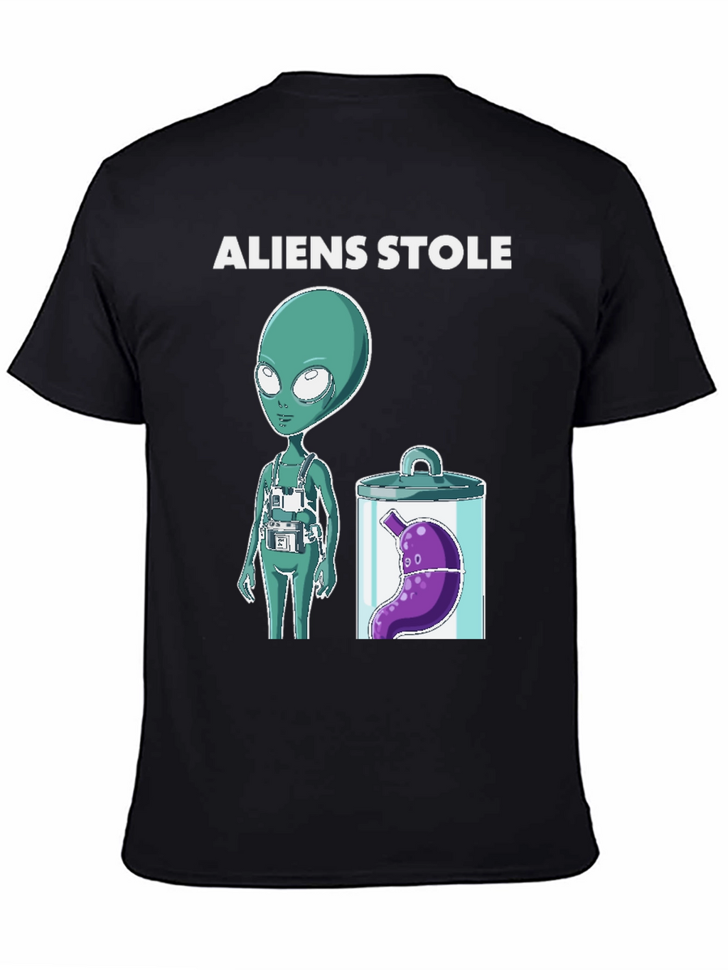 Aliens Stole My Stomach T-Shirt
