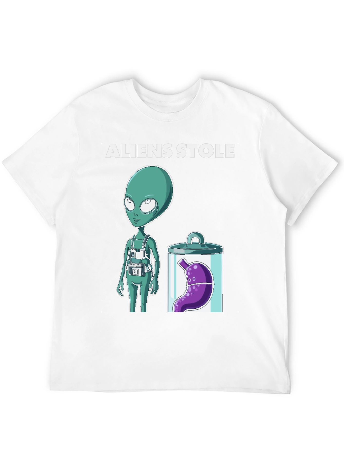 Aliens Stole My Stomach T-Shirt