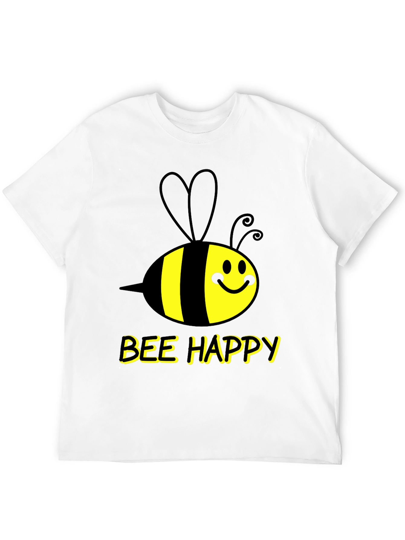 Bee Happy Graphic T-Shirt