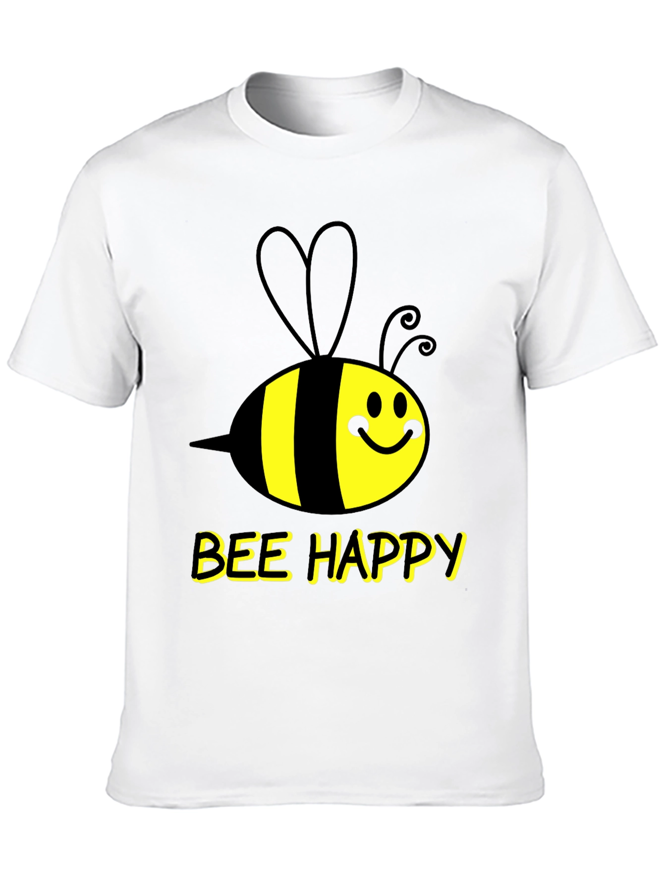 Bee Happy Graphic T-Shirt