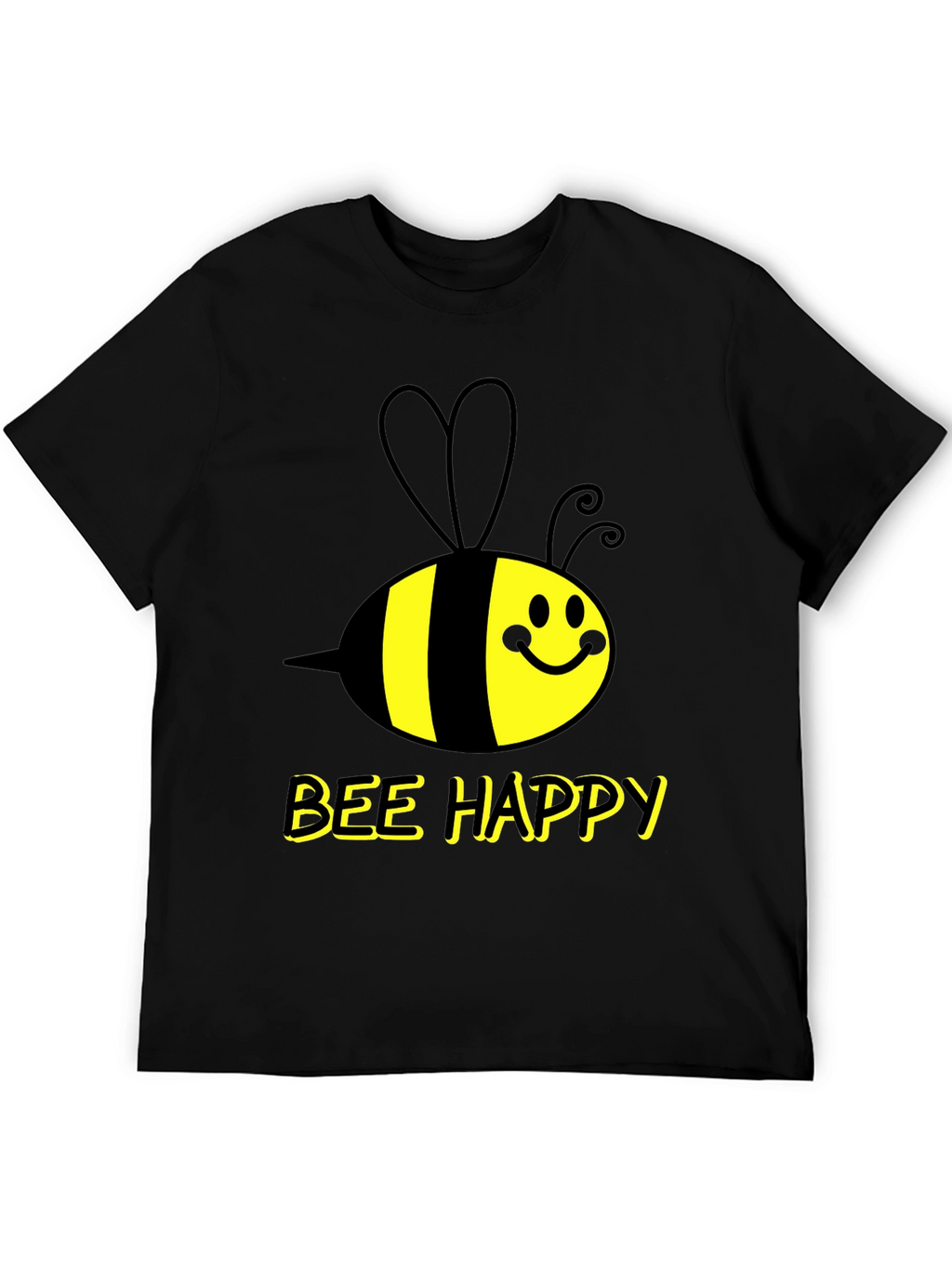 Bee Happy Graphic T-Shirt