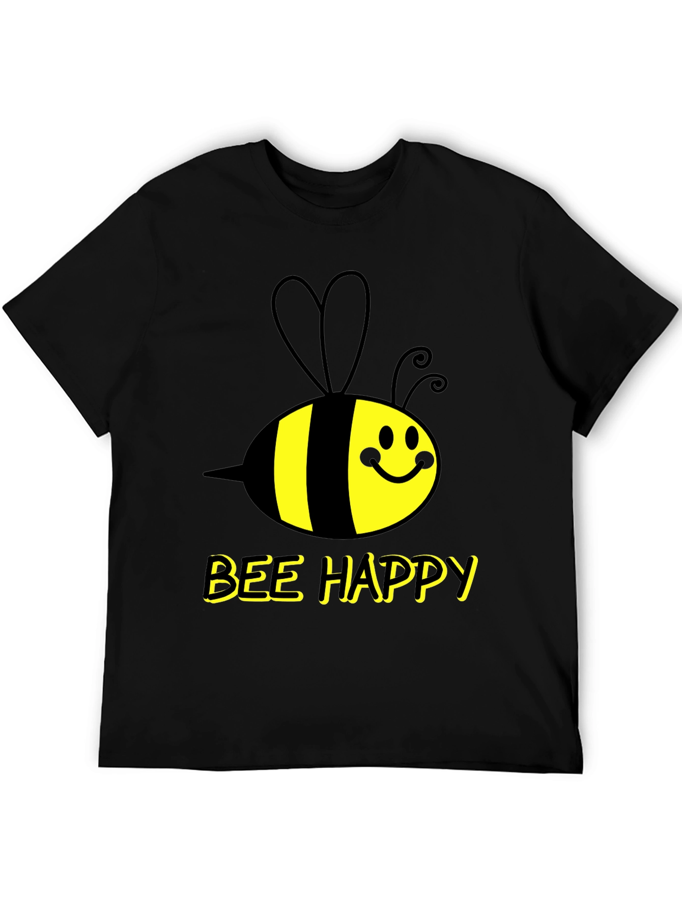 Bee Happy Graphic T-Shirt