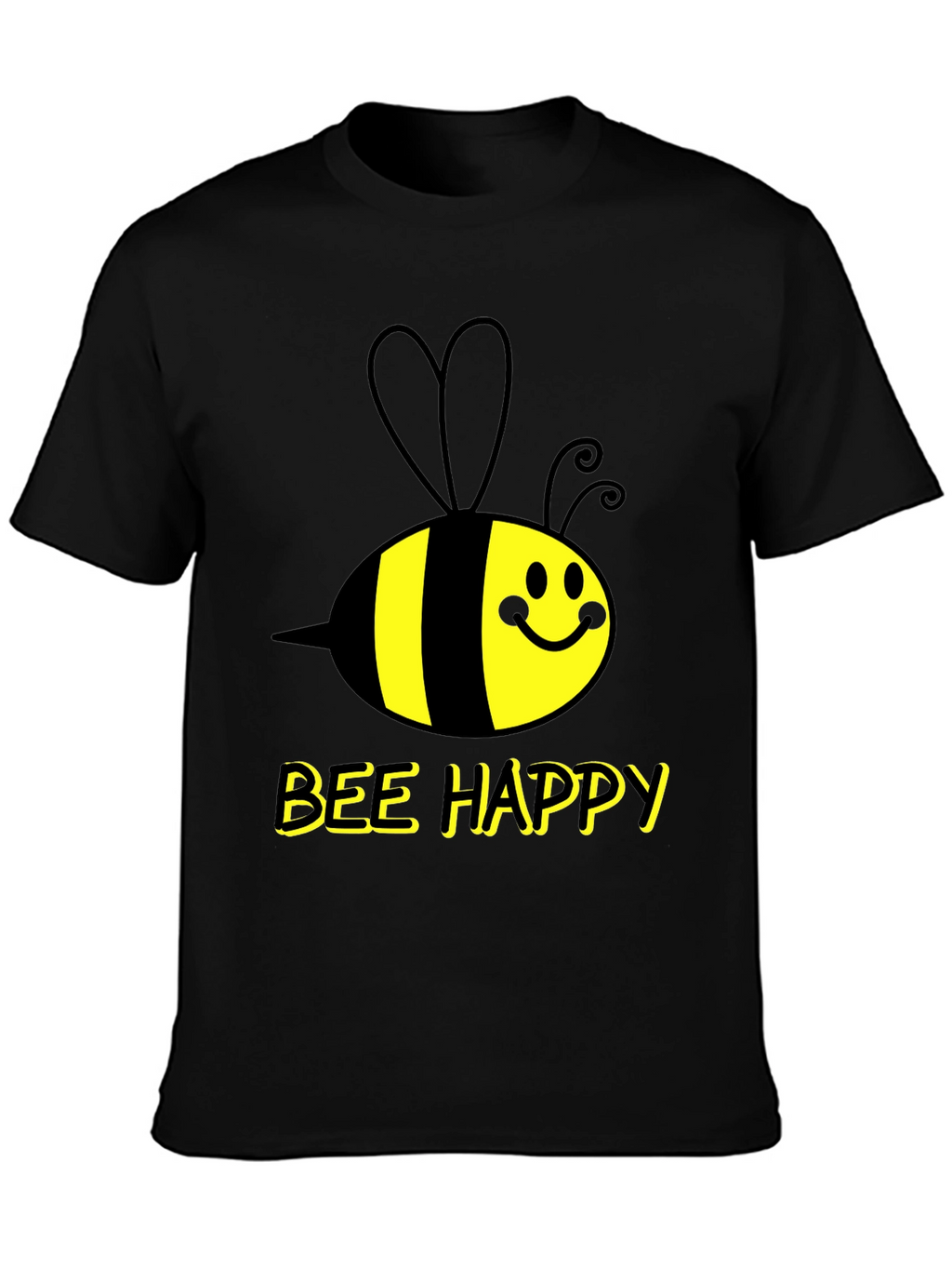 Bee Happy Graphic T-Shirt