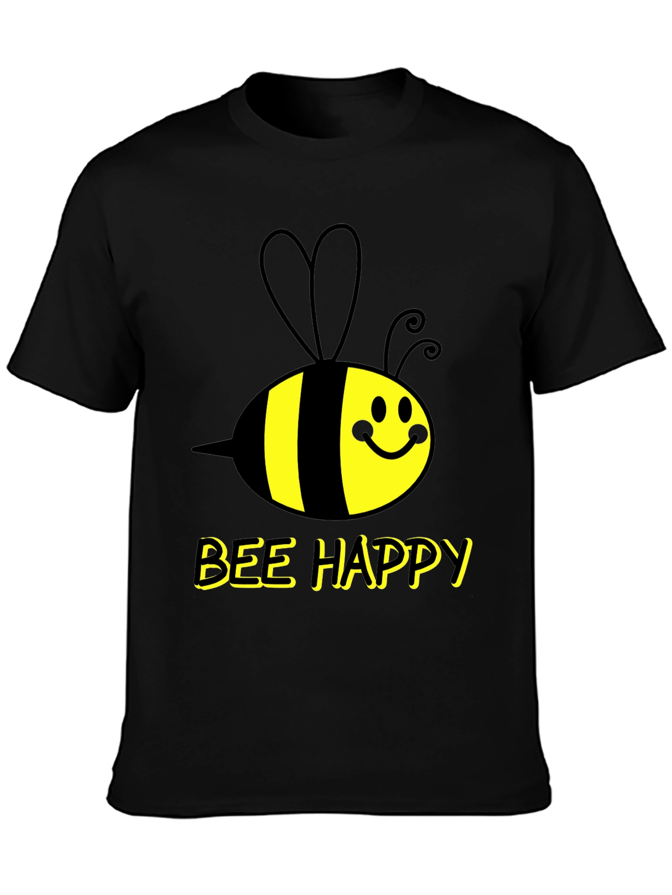 Bee Happy Graphic T-Shirt