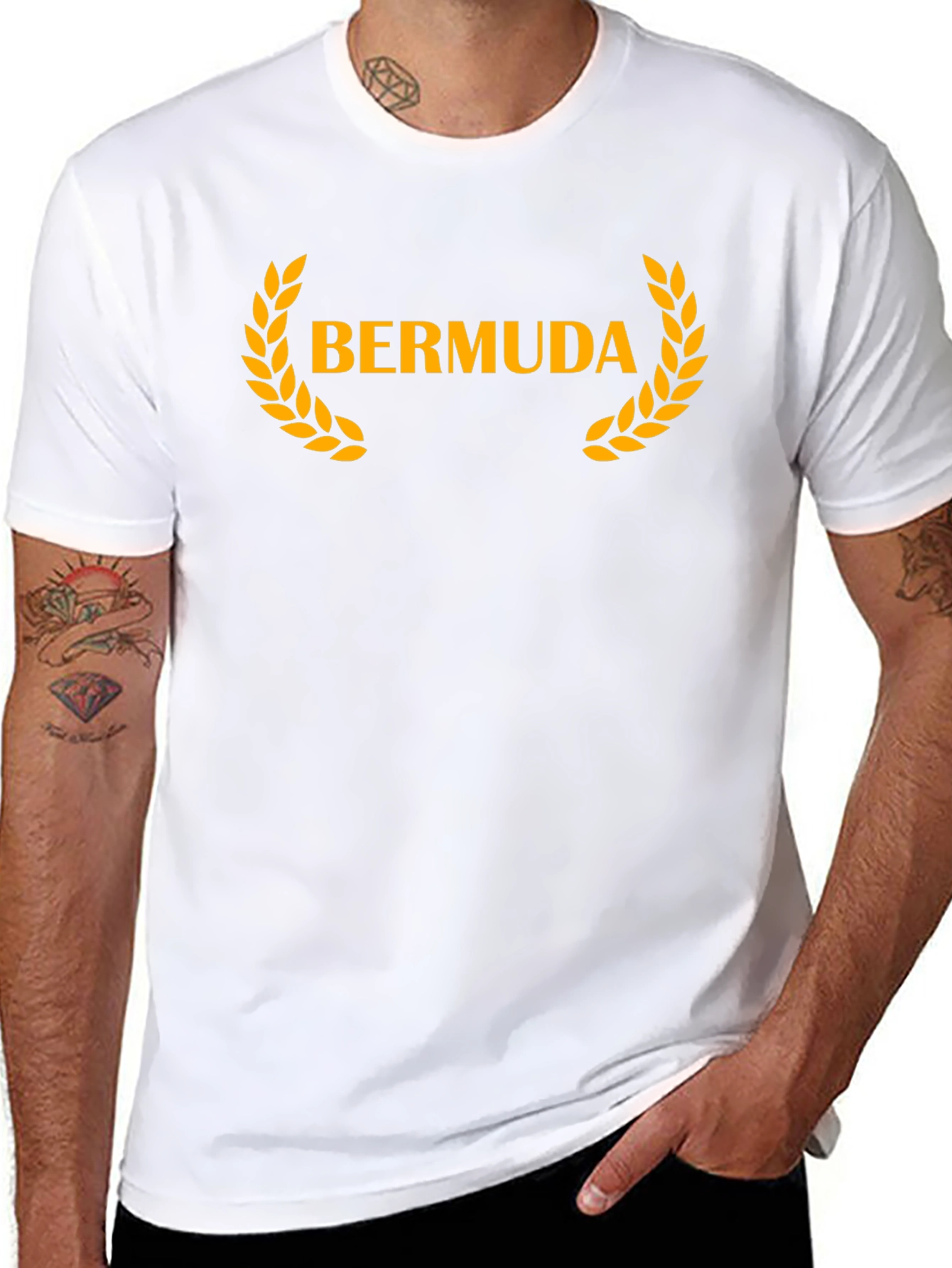 Bermuda Graphic Tee - Island Pride Cotton T-Shirt