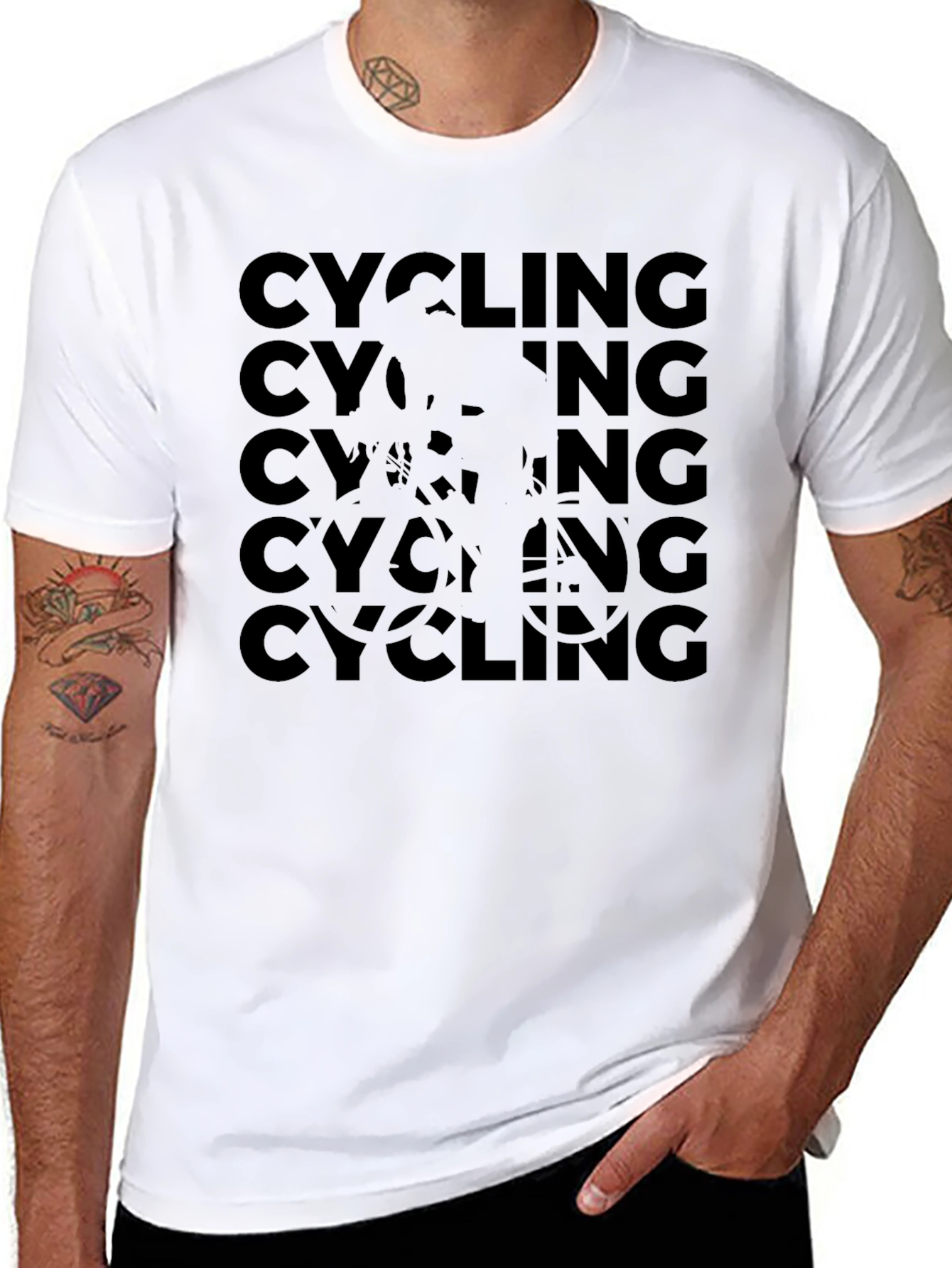 Cycling Graphic T-Shirt