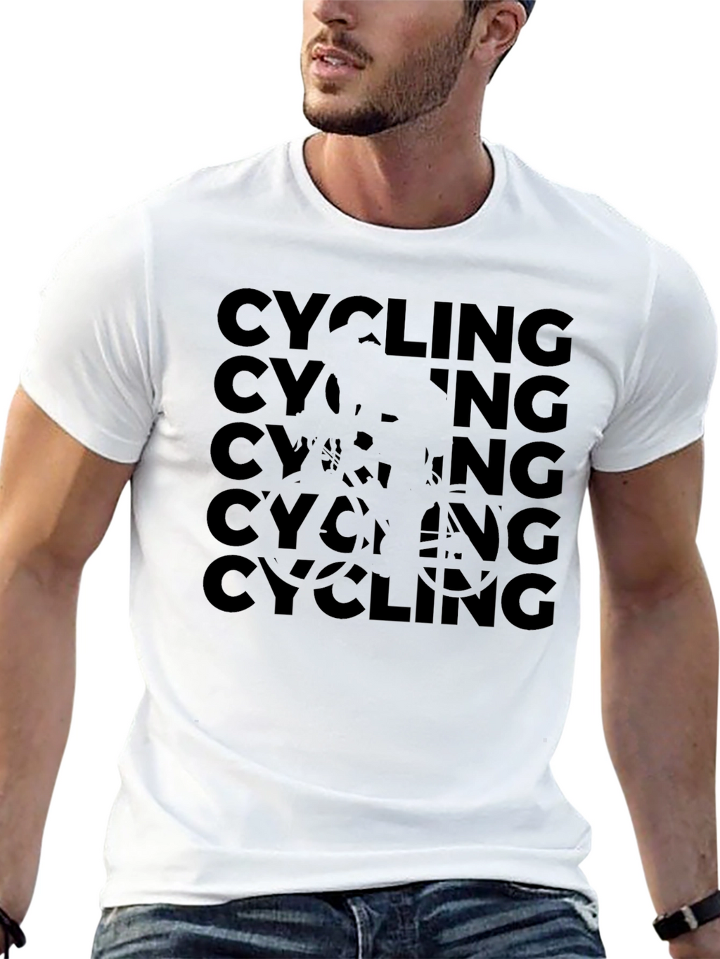 Cycling Graphic T-Shirt