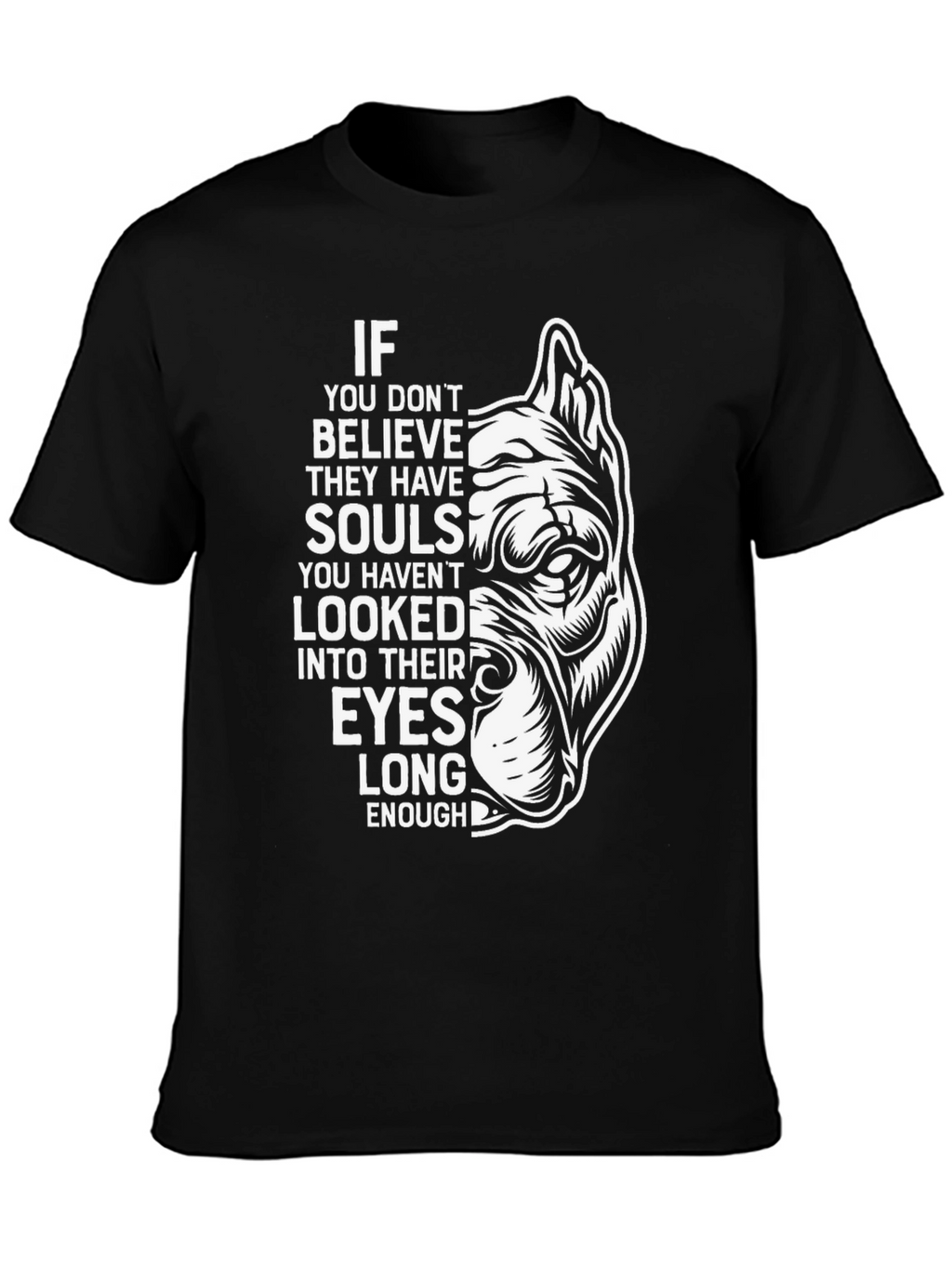 Dog Souls Graphic Print T-Shirt