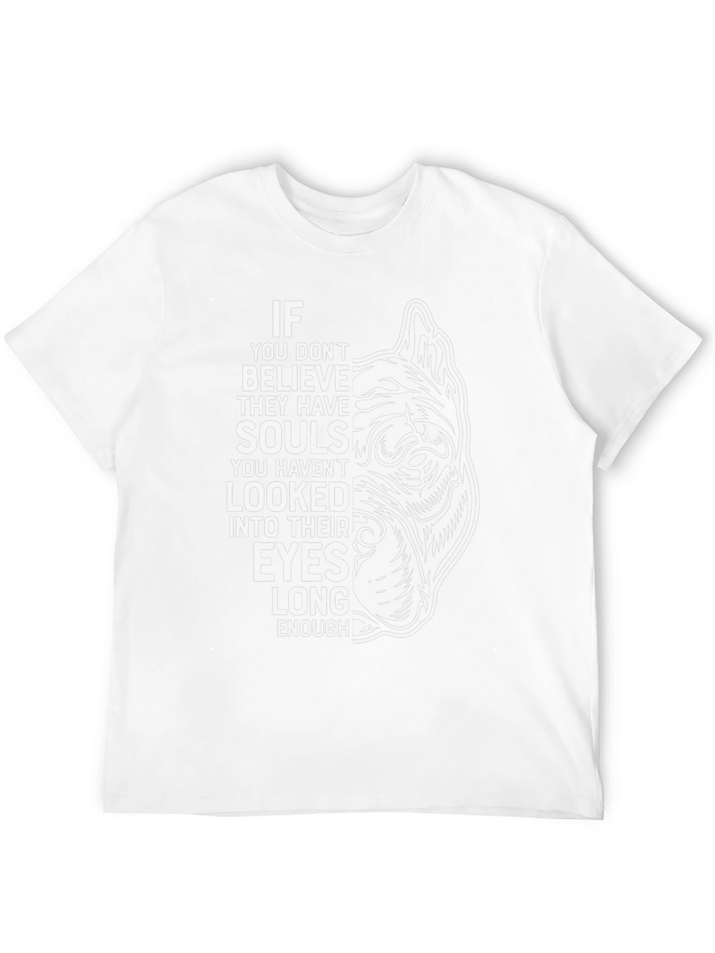 Dog Souls Graphic Print T-Shirt