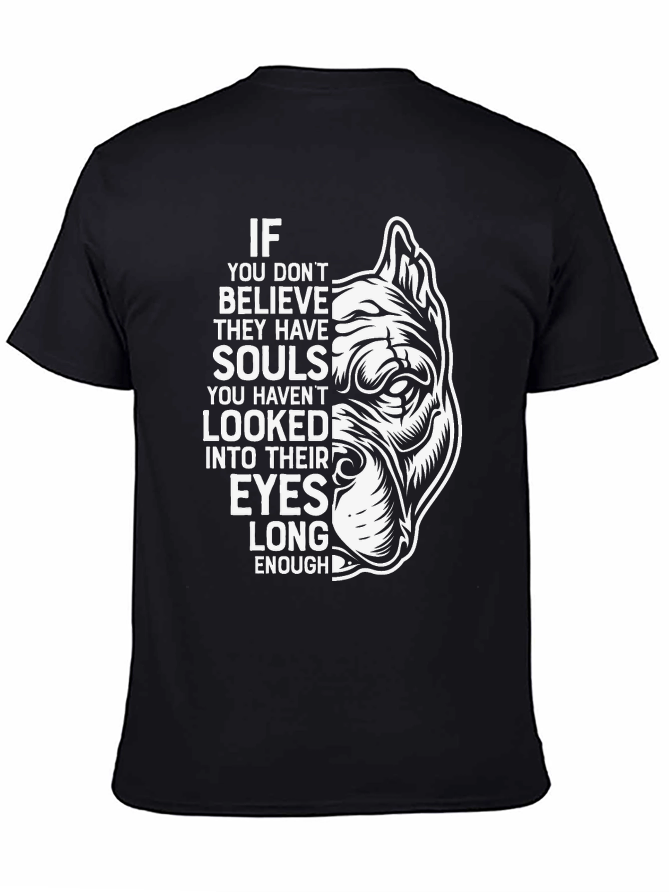 Dog Souls Graphic Print T-Shirt