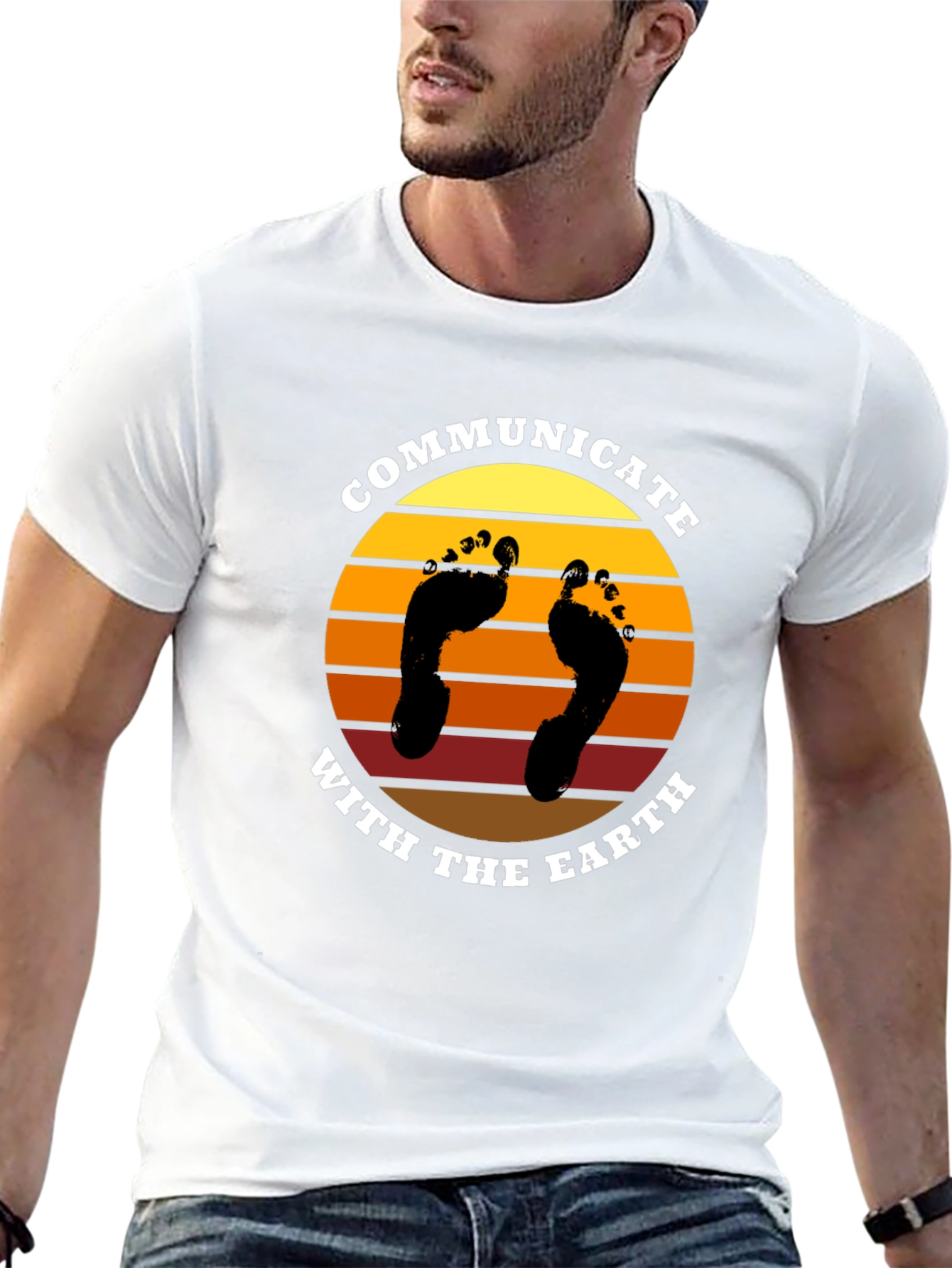 Communicate With The Earth Graphic Tee