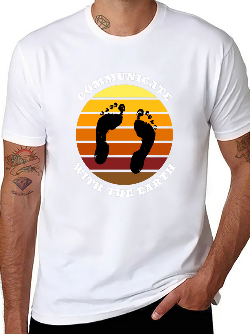 Communicate With The Earth Graphic Tee