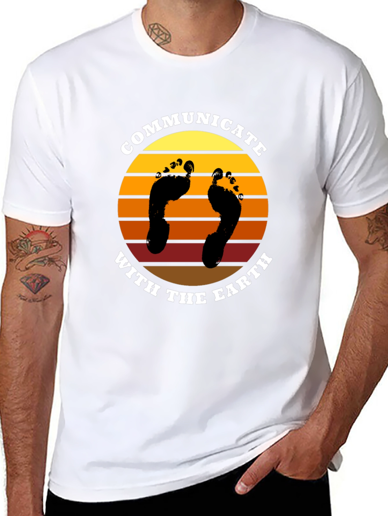 Communicate With The Earth Graphic Tee