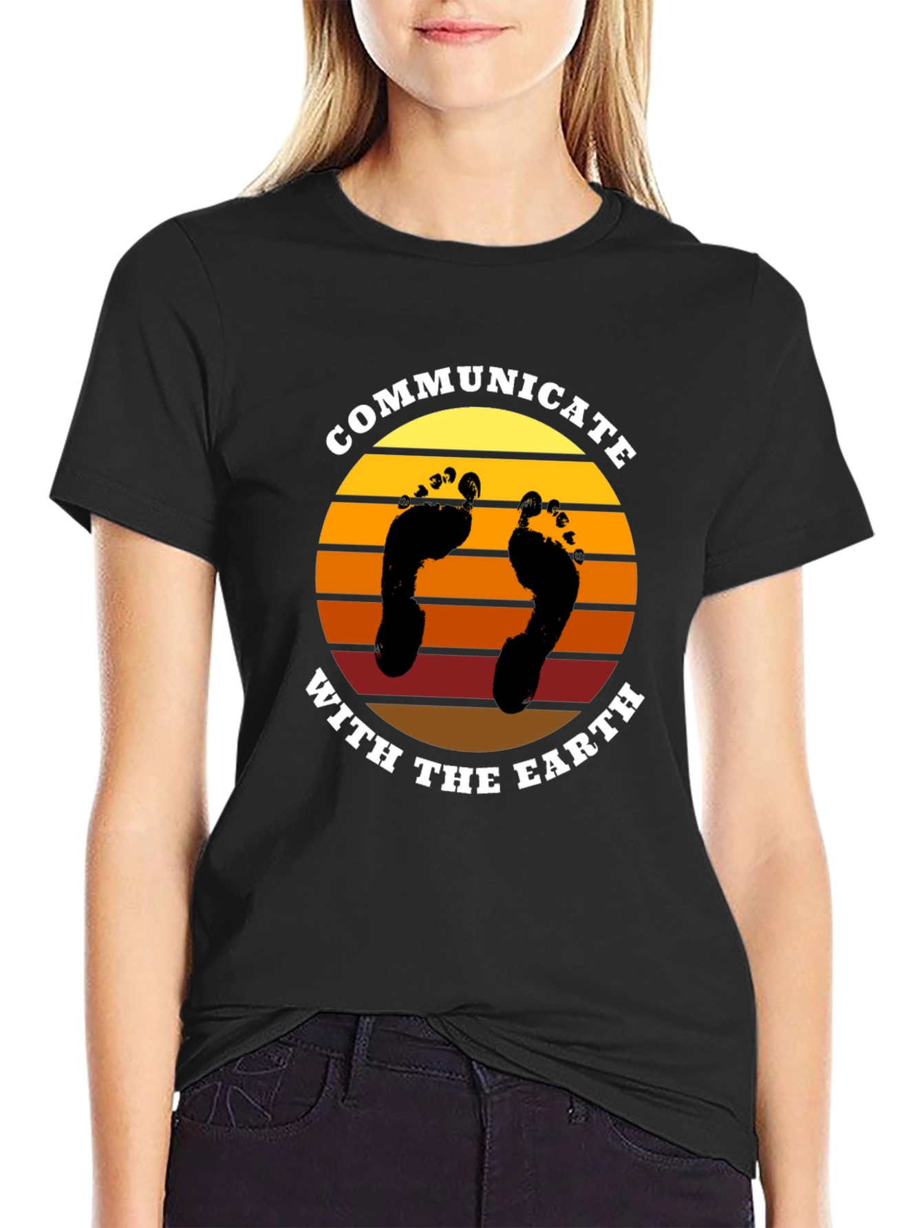 Communicate With The Earth Graphic Tee