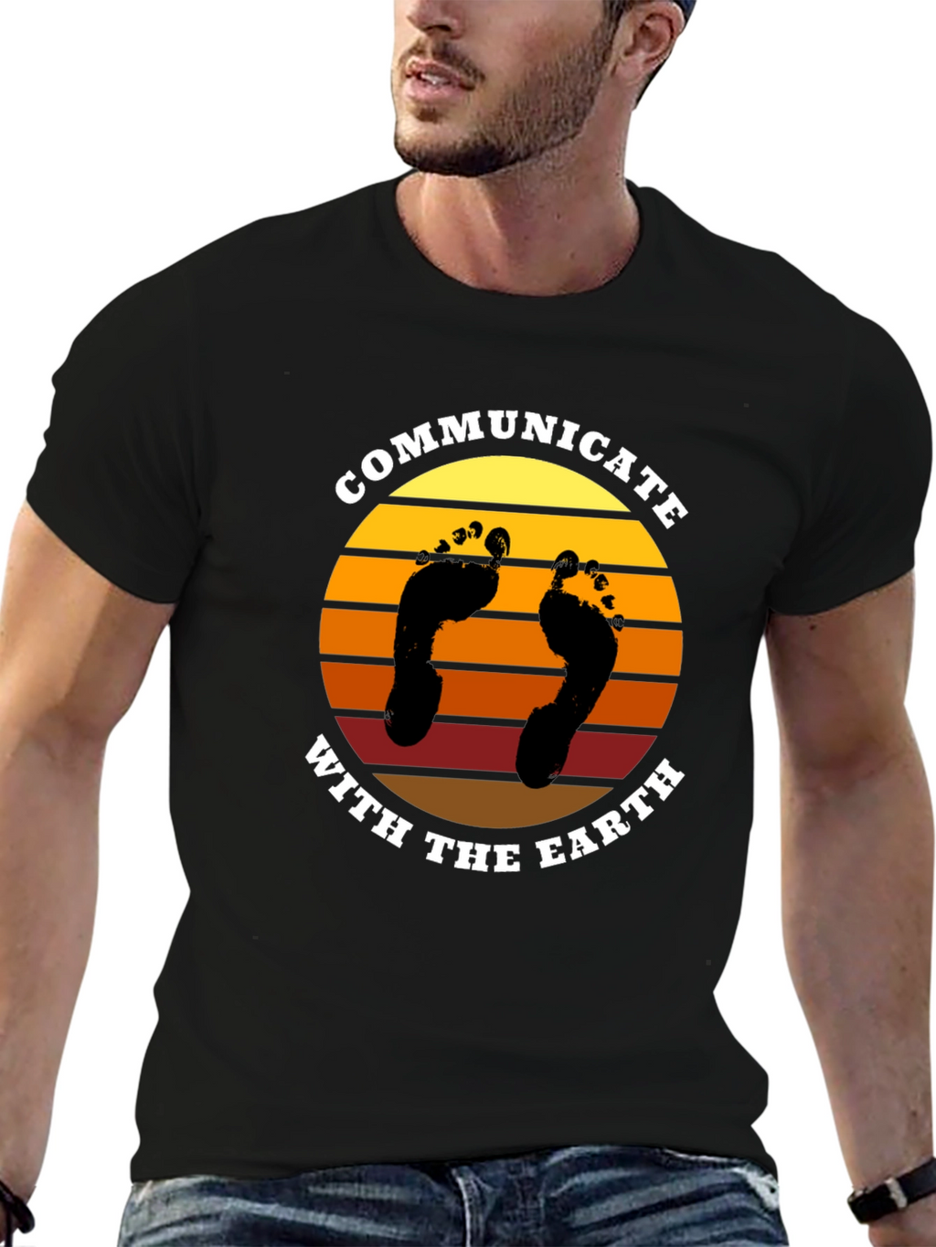 Communicate With The Earth Graphic Tee