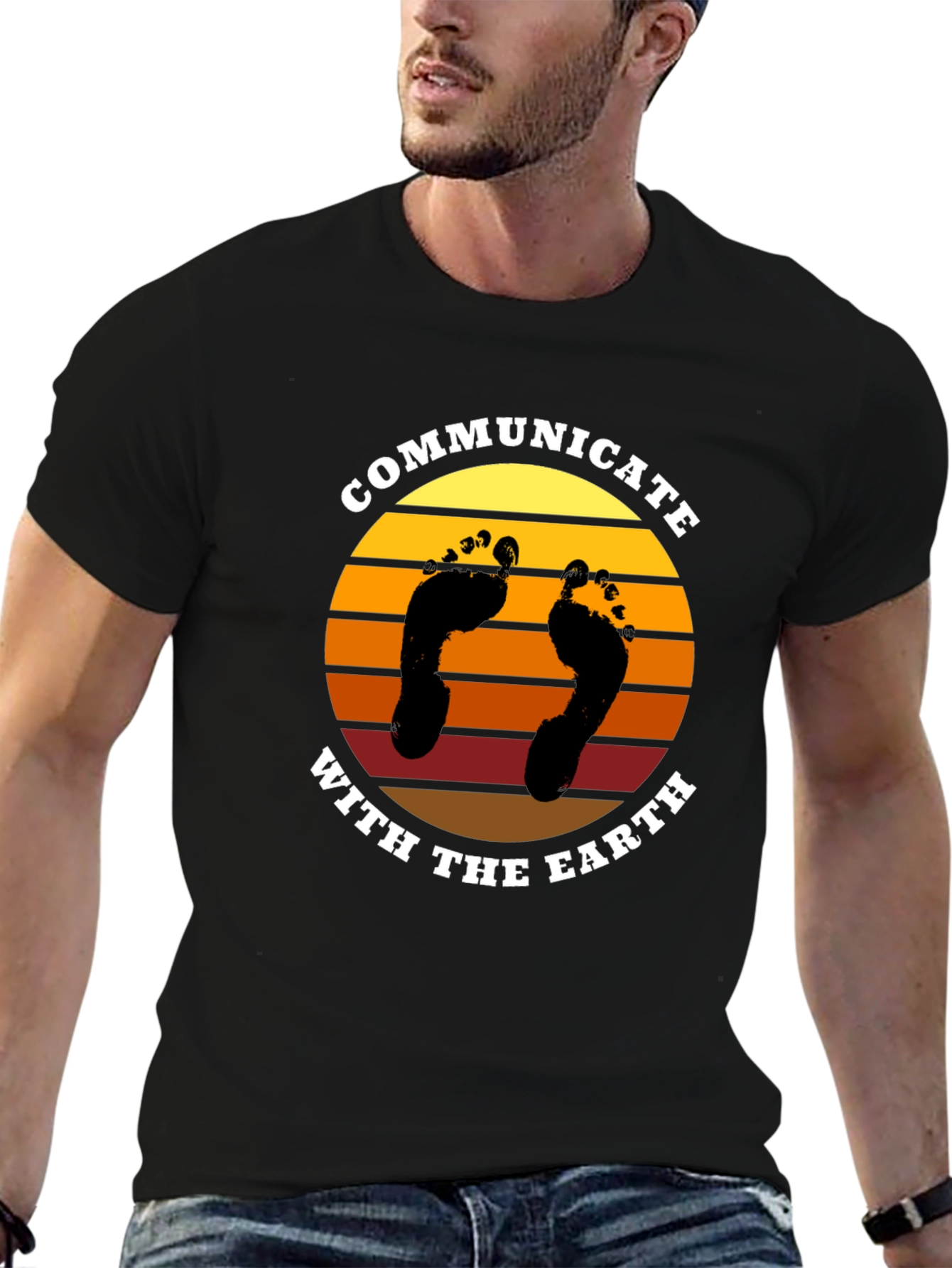 Communicate With The Earth Graphic Tee