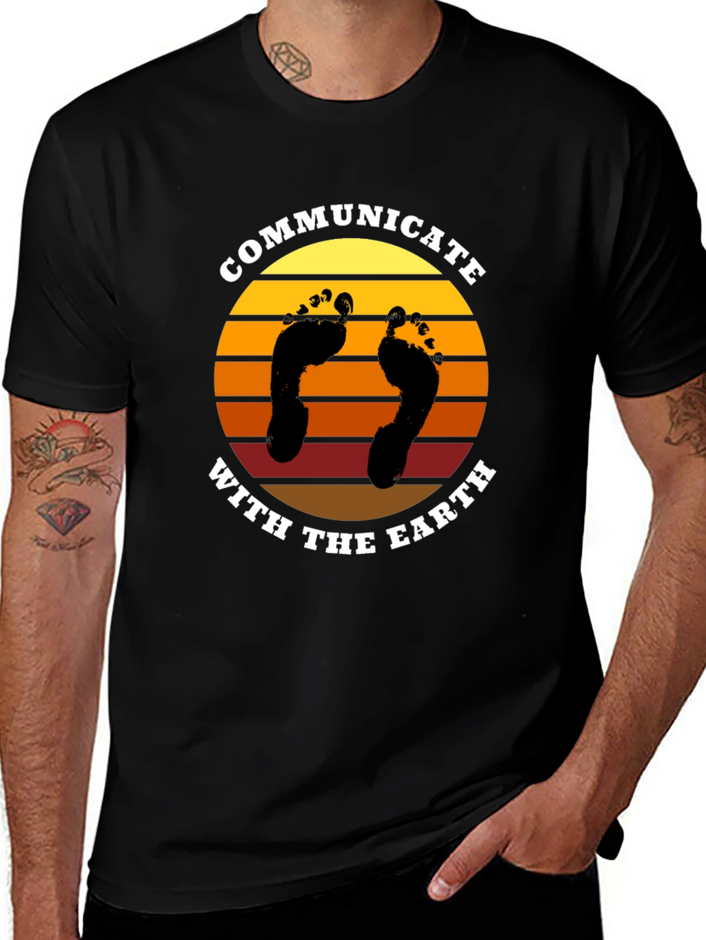 Communicate With The Earth Graphic Tee