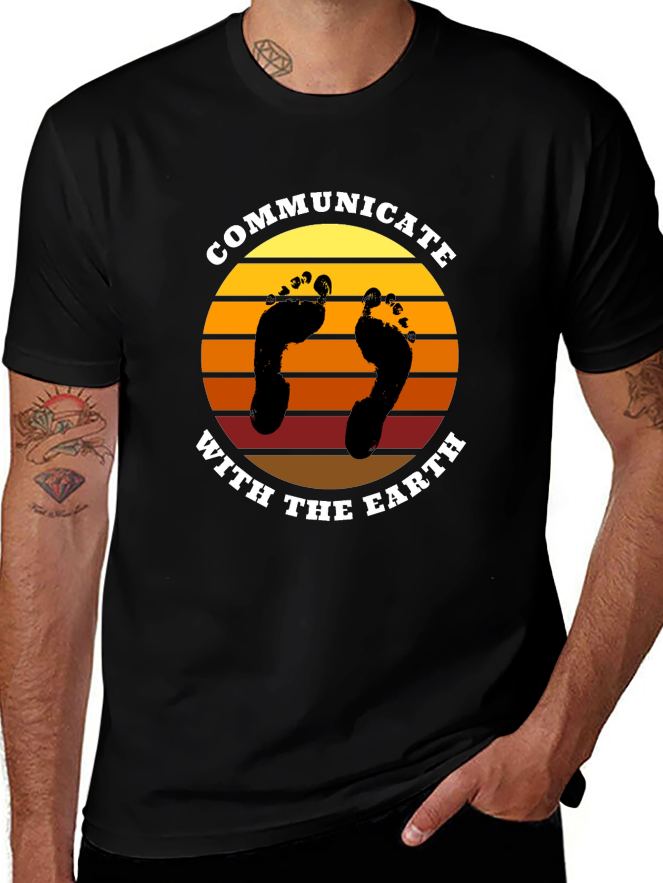 Communicate With The Earth Graphic Tee