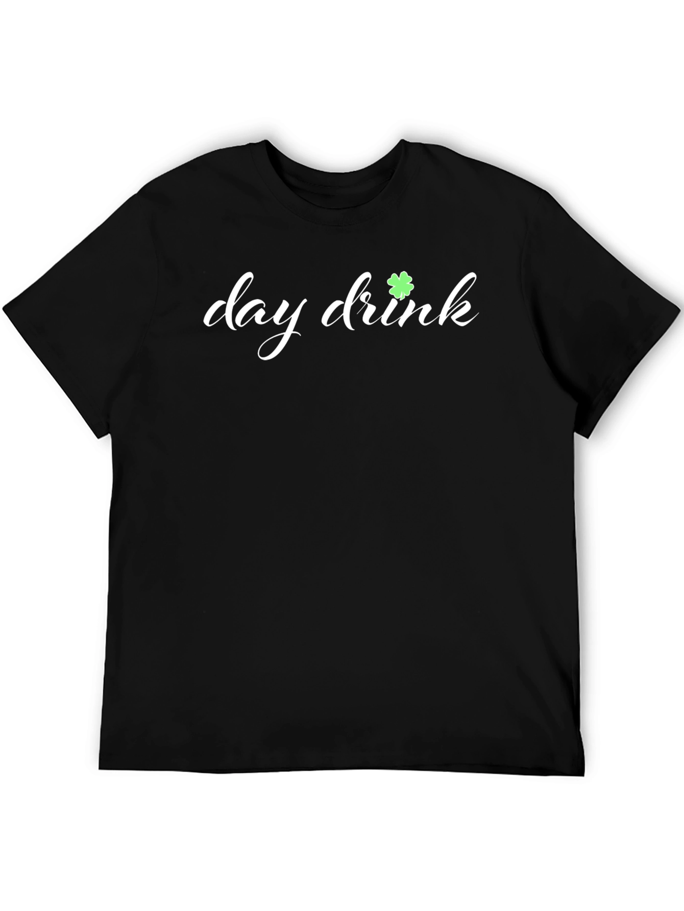 Day Drink St. Patricks Day Black T-Shirt