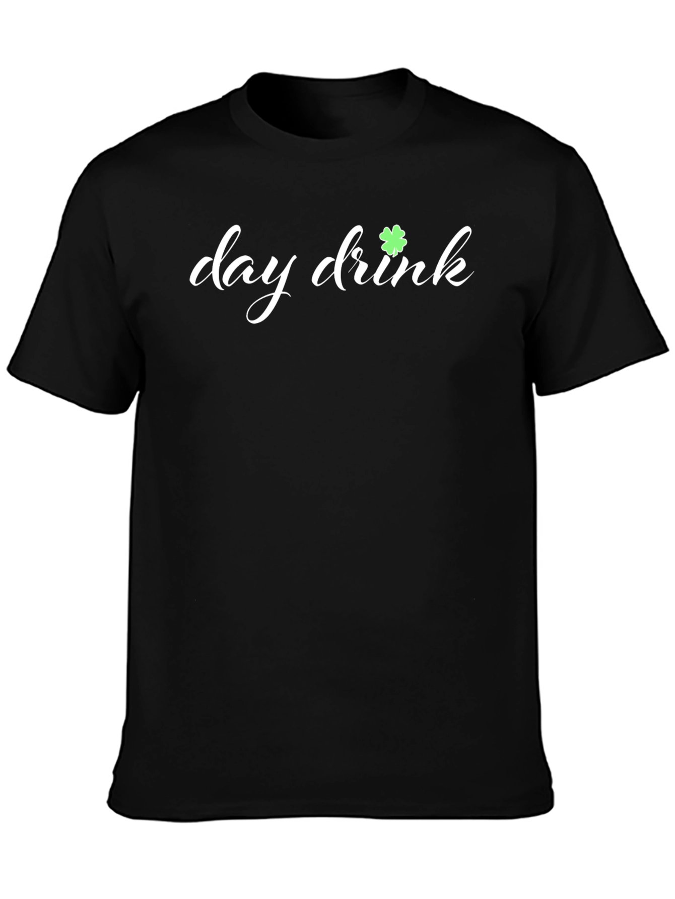 Day Drink St. Patricks Day Black T-Shirt