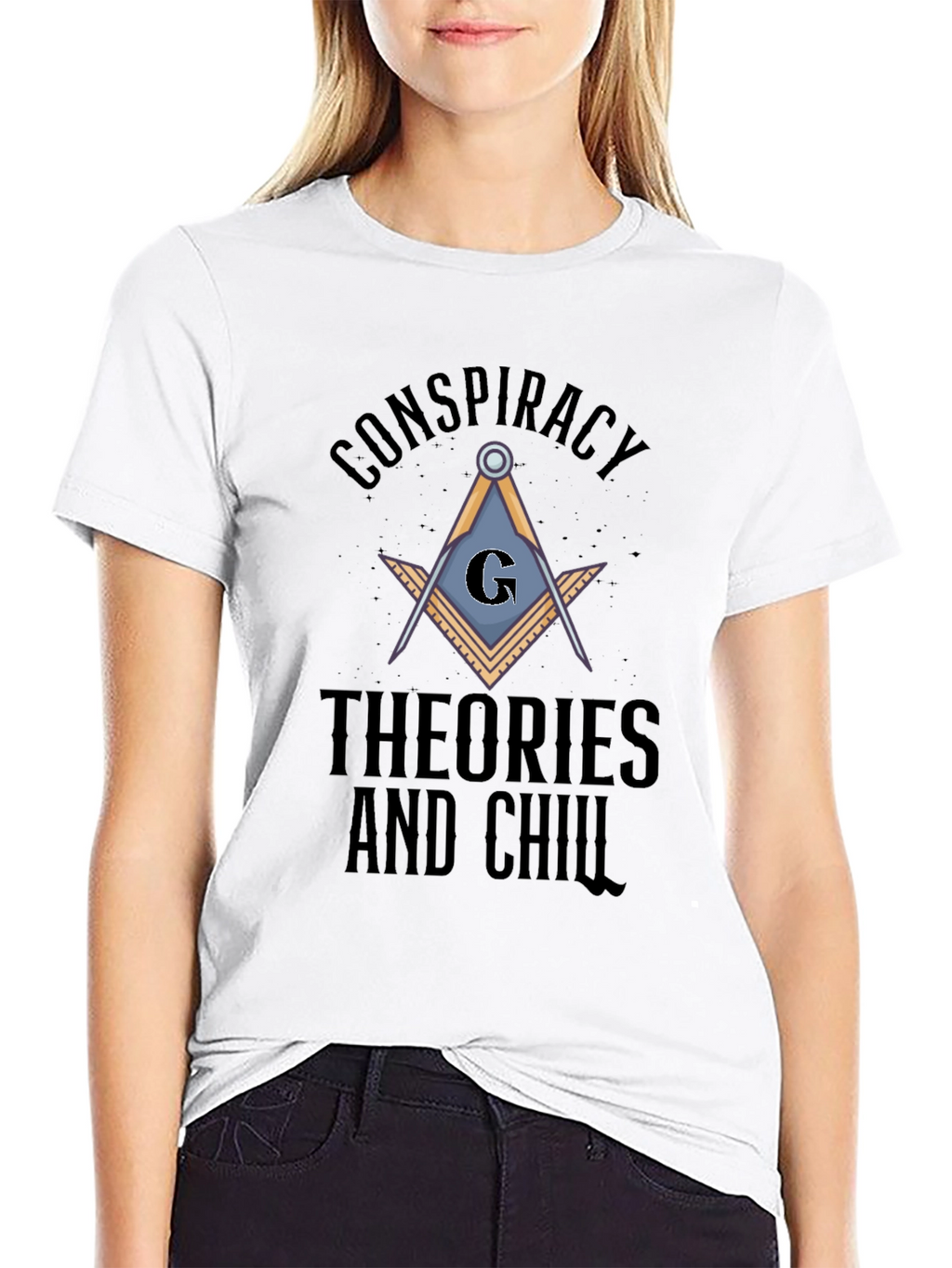 Conspiracy Theories and Chill Graphic T-Shirt