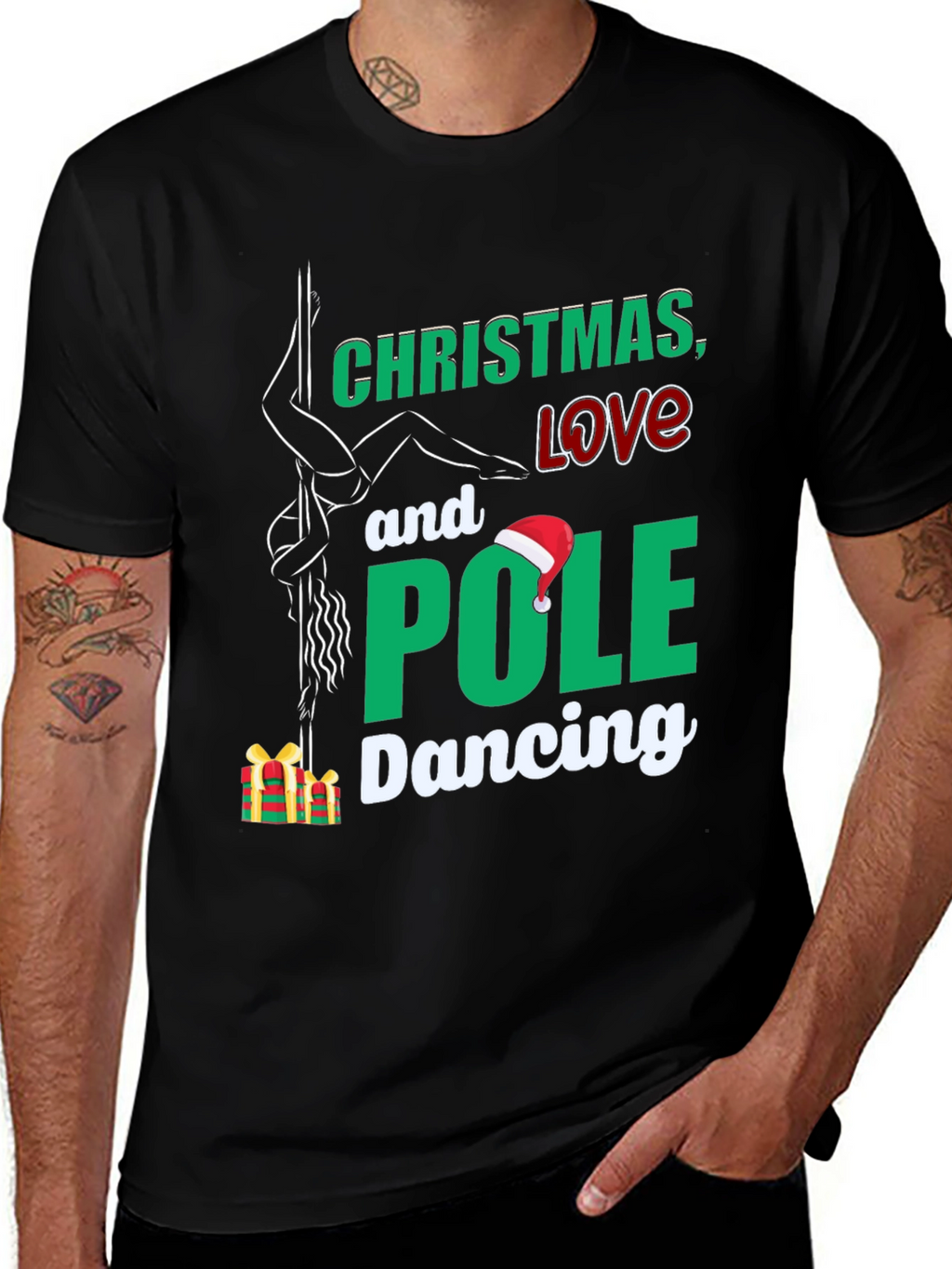Christmas Love & Pole Dancing T-Shirt