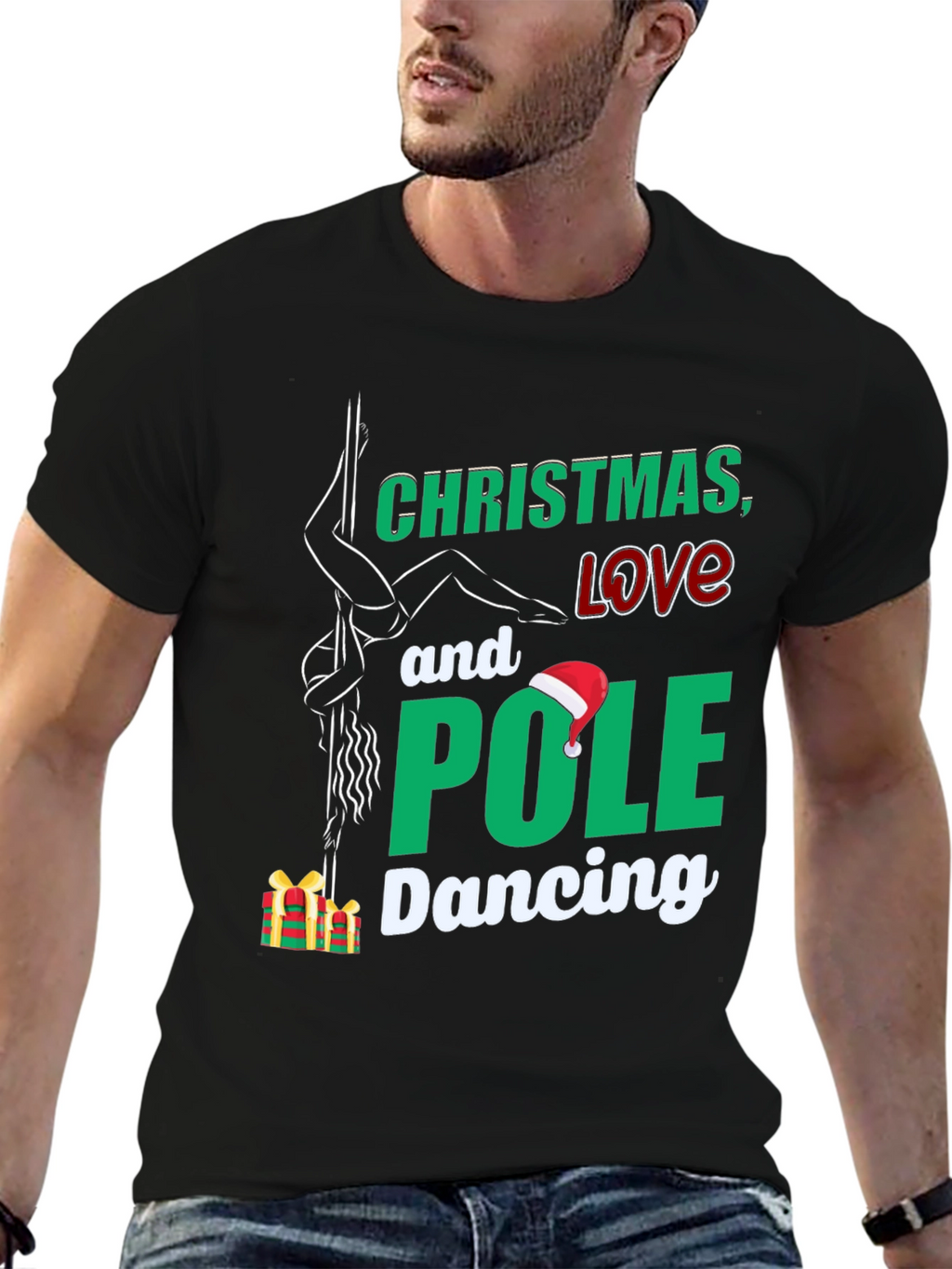 Christmas Love & Pole Dancing T-Shirt