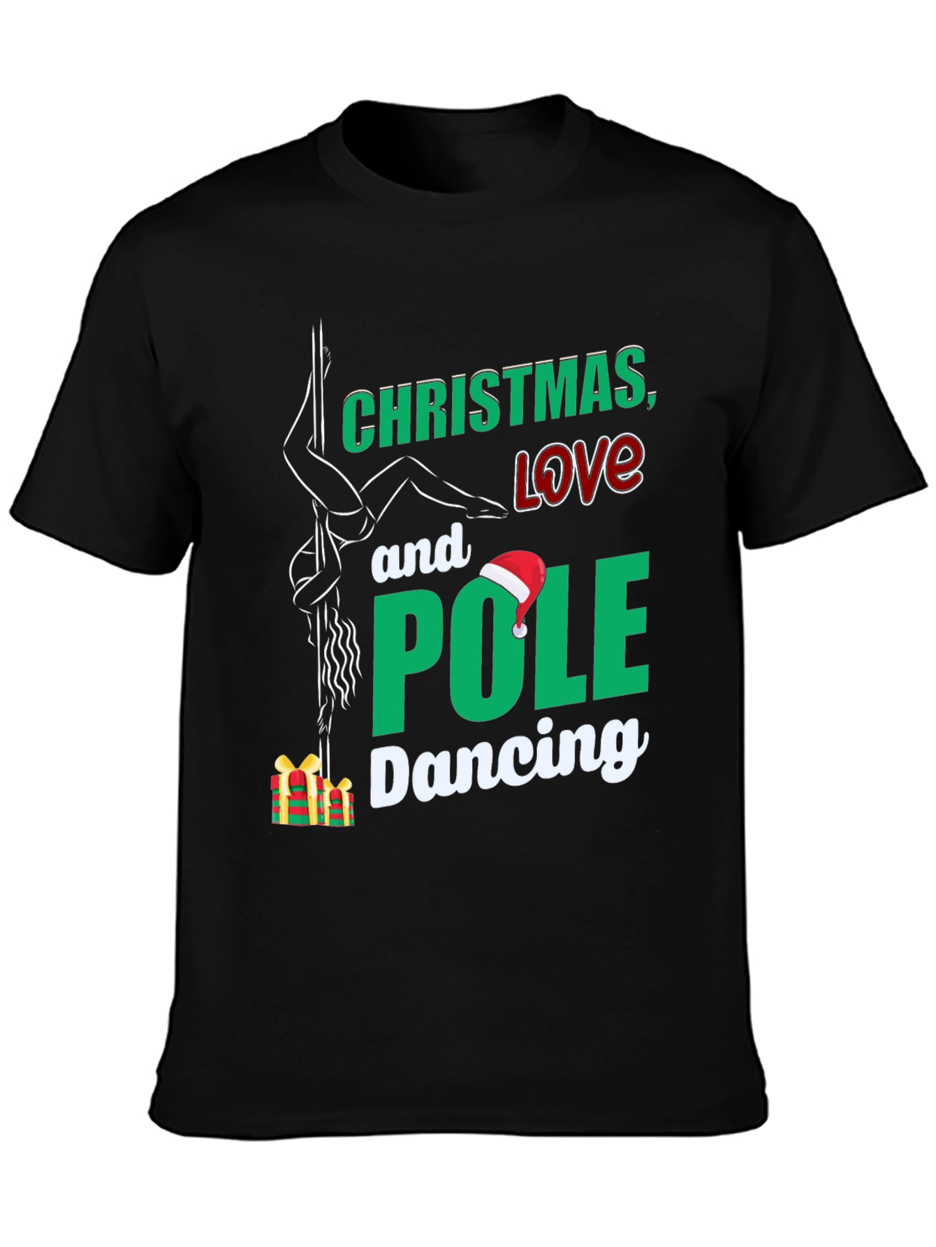 Christmas Love & Pole Dancing T-Shirt