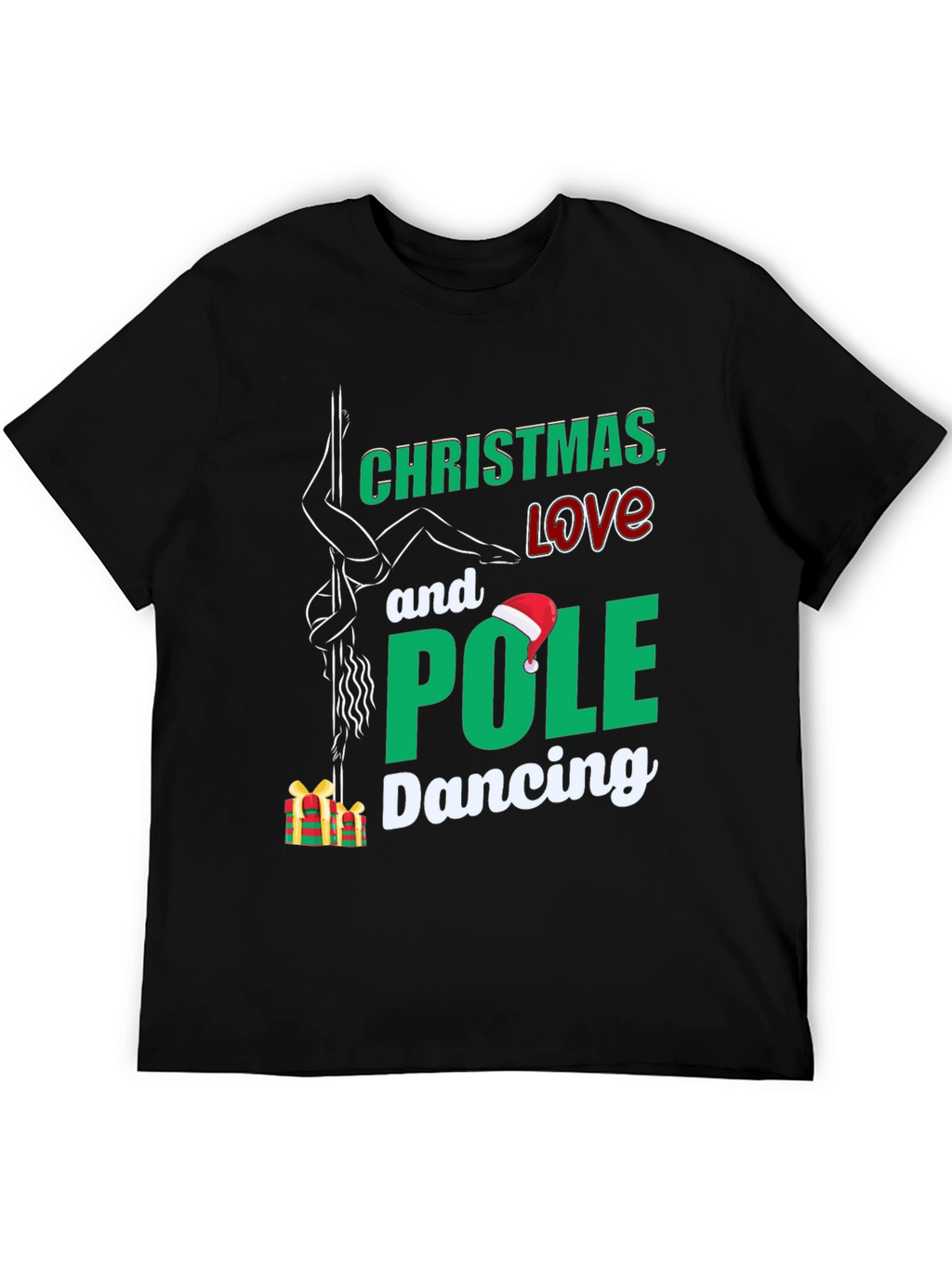 Christmas Love & Pole Dancing T-Shirt