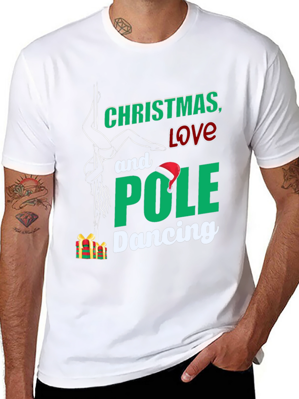 Christmas Love & Pole Dancing T-Shirt