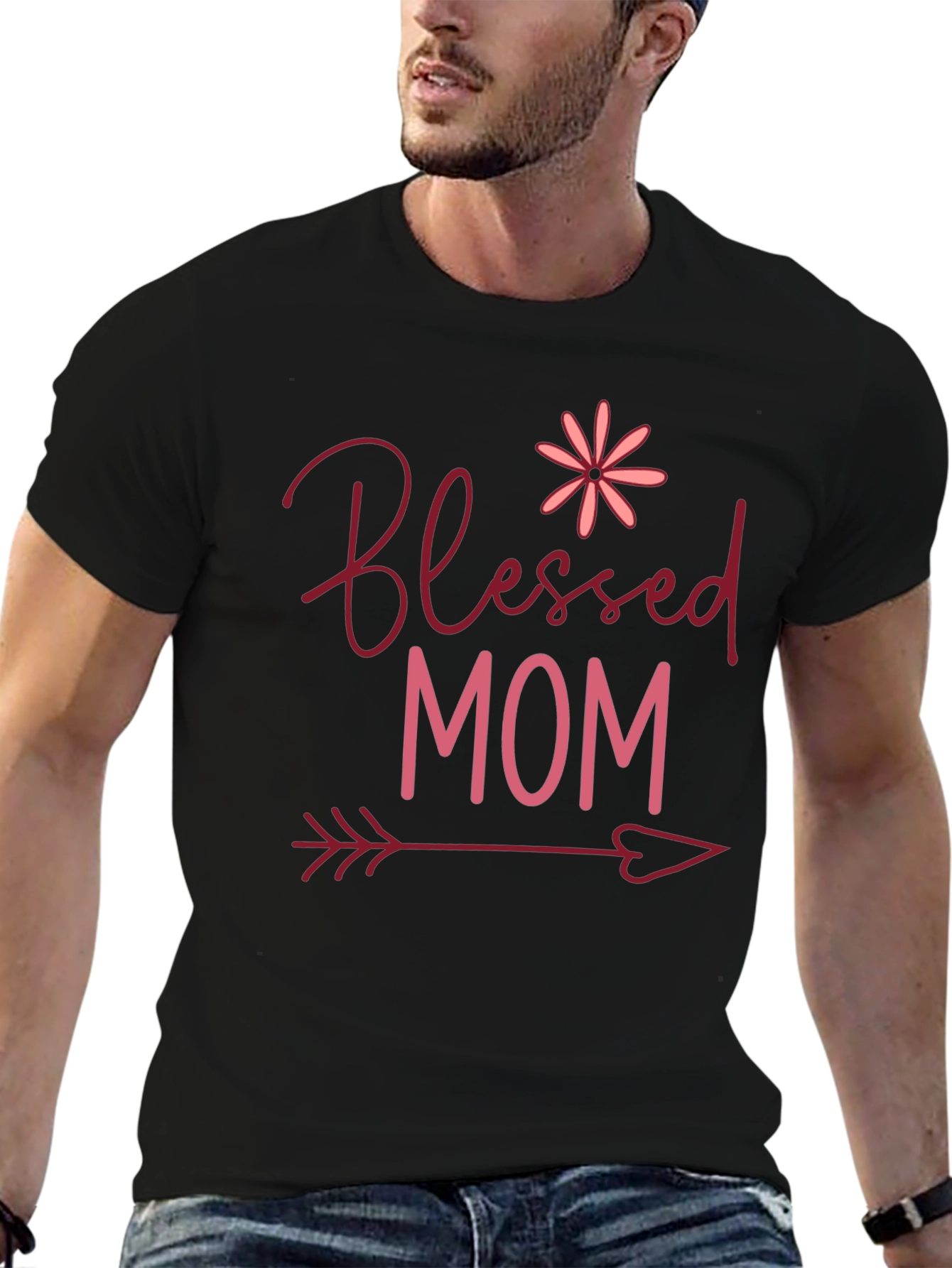 Blessed Mom Graphic Tee - Perfect Mothers Day Gift