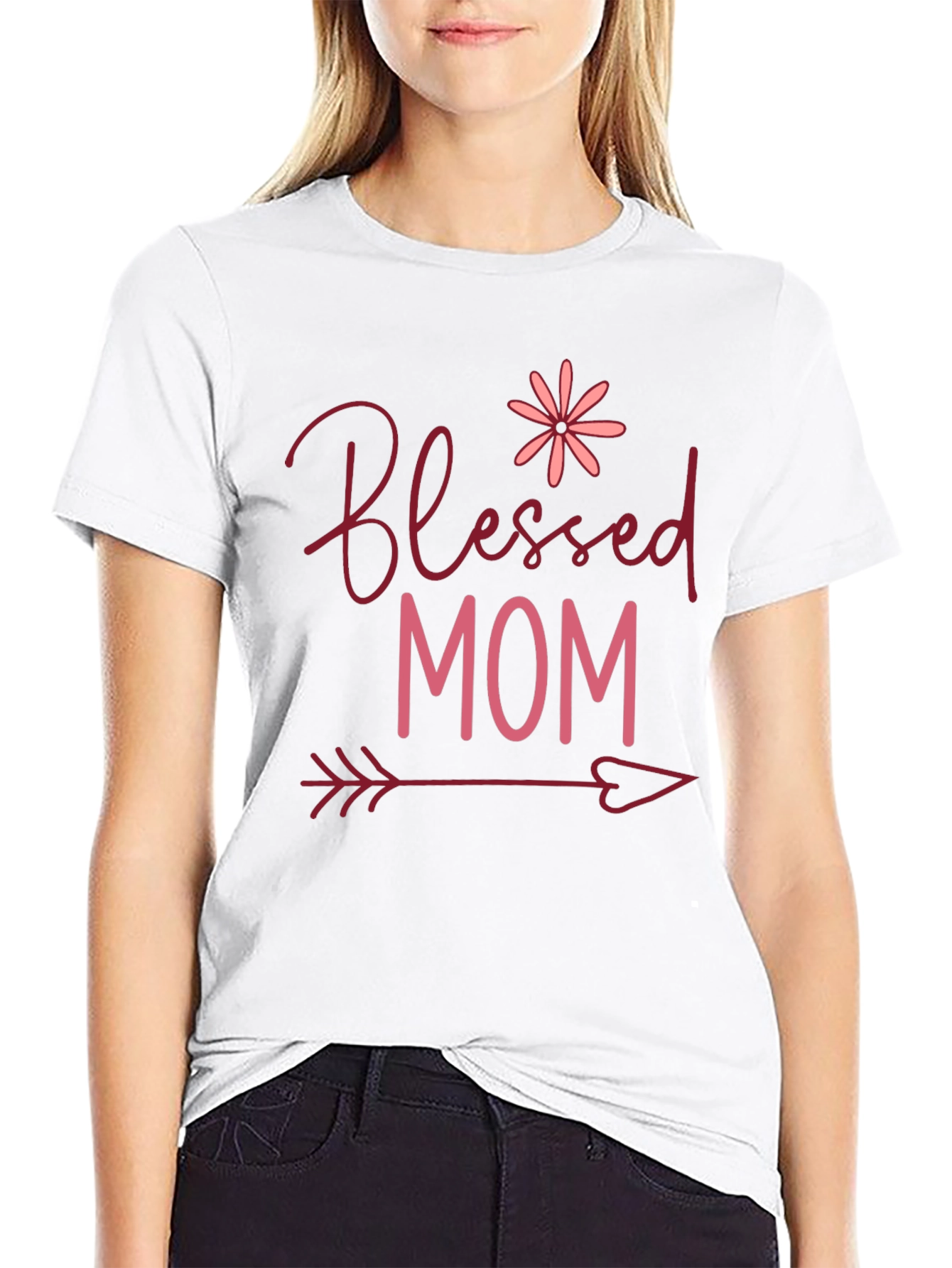 Blessed Mom Graphic Tee - Perfect Mothers Day Gift