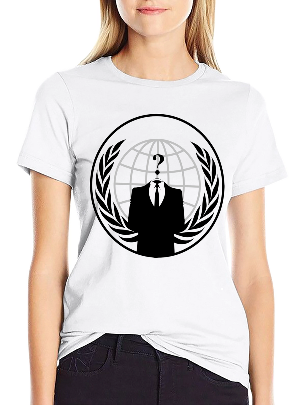 Anonymous Question Mark T-Shirt