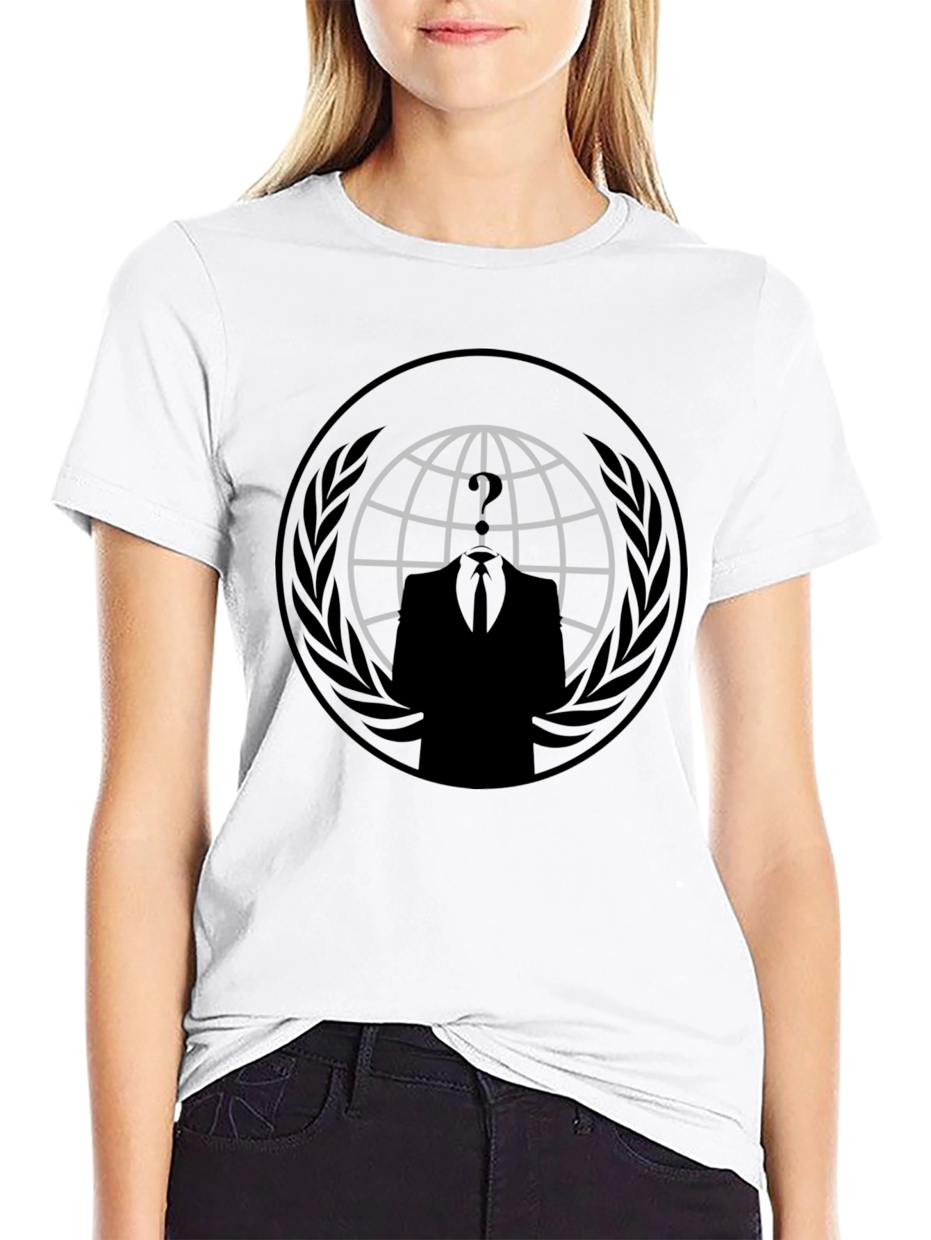 Anonymous Question Mark T-Shirt