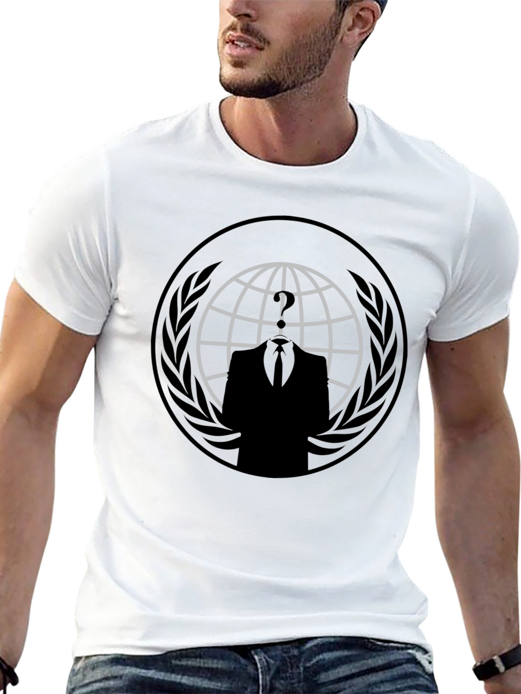 Anonymous Question Mark T-Shirt