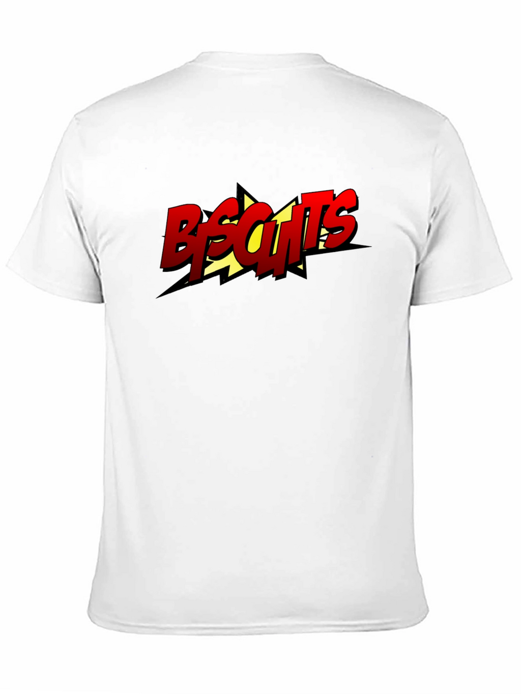 Biscuits Graphic Tee - Black Cotton T-Shirt