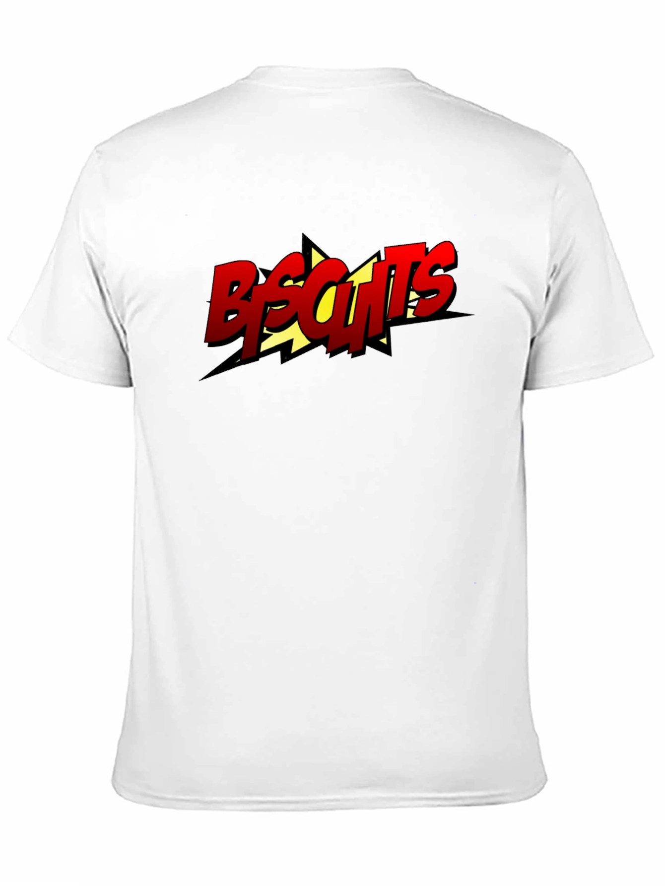 Biscuits Graphic Tee - Black Cotton T-Shirt