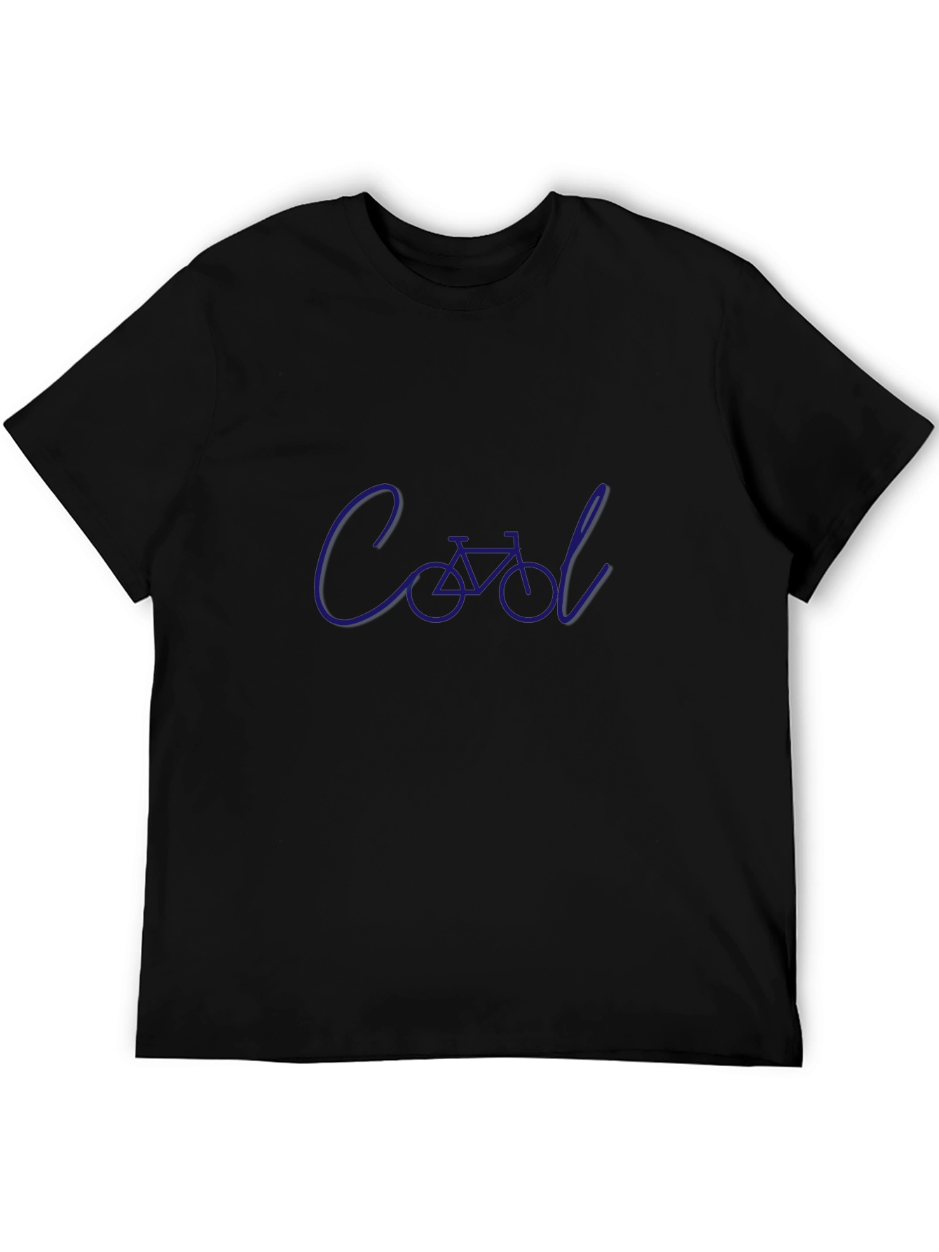 Cool Bike Graphic Black T-Shirt