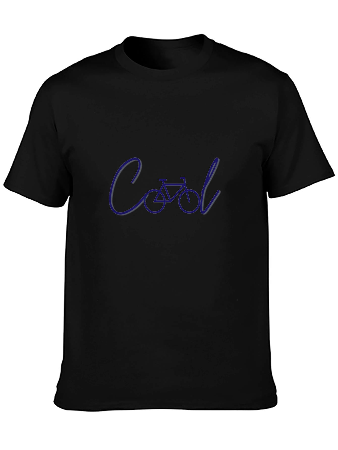 Cool Bike Graphic Black T-Shirt