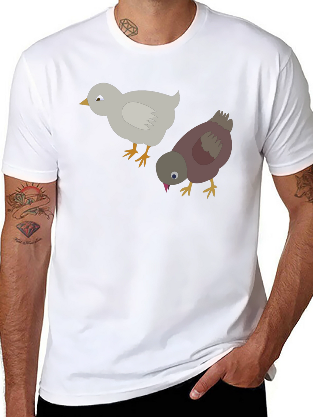 Cute Chick T-Shirt - Soft Cotton Blend