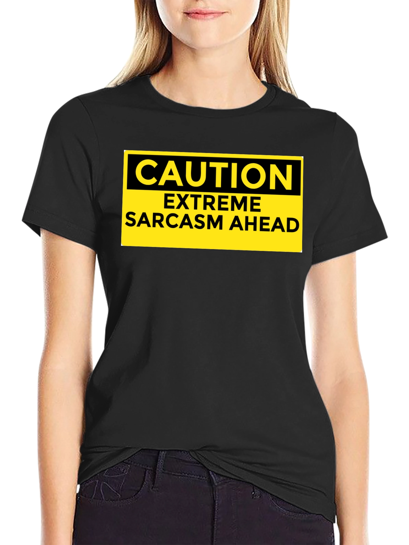 Caution Extreme Sarcasm Ahead Graphic T-Shirt