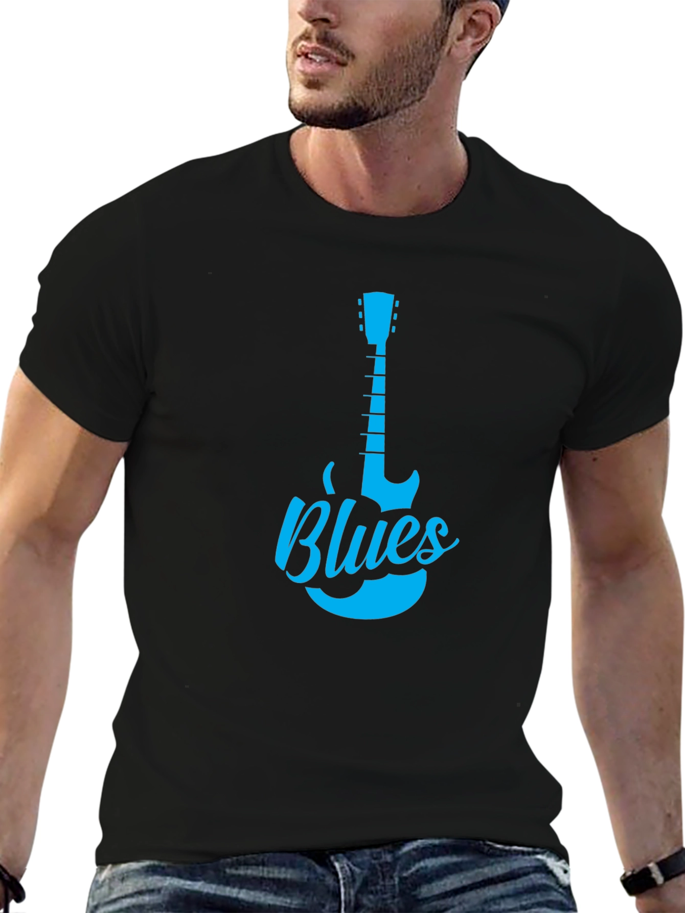 Blues Music T-Shirt - Guitar Graphic Tee