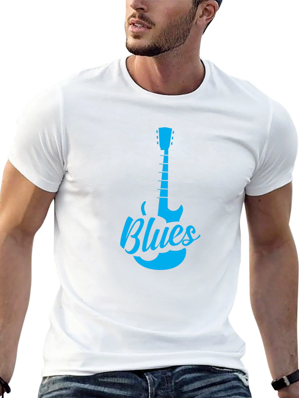 Blues Music T-Shirt - Guitar Graphic Tee