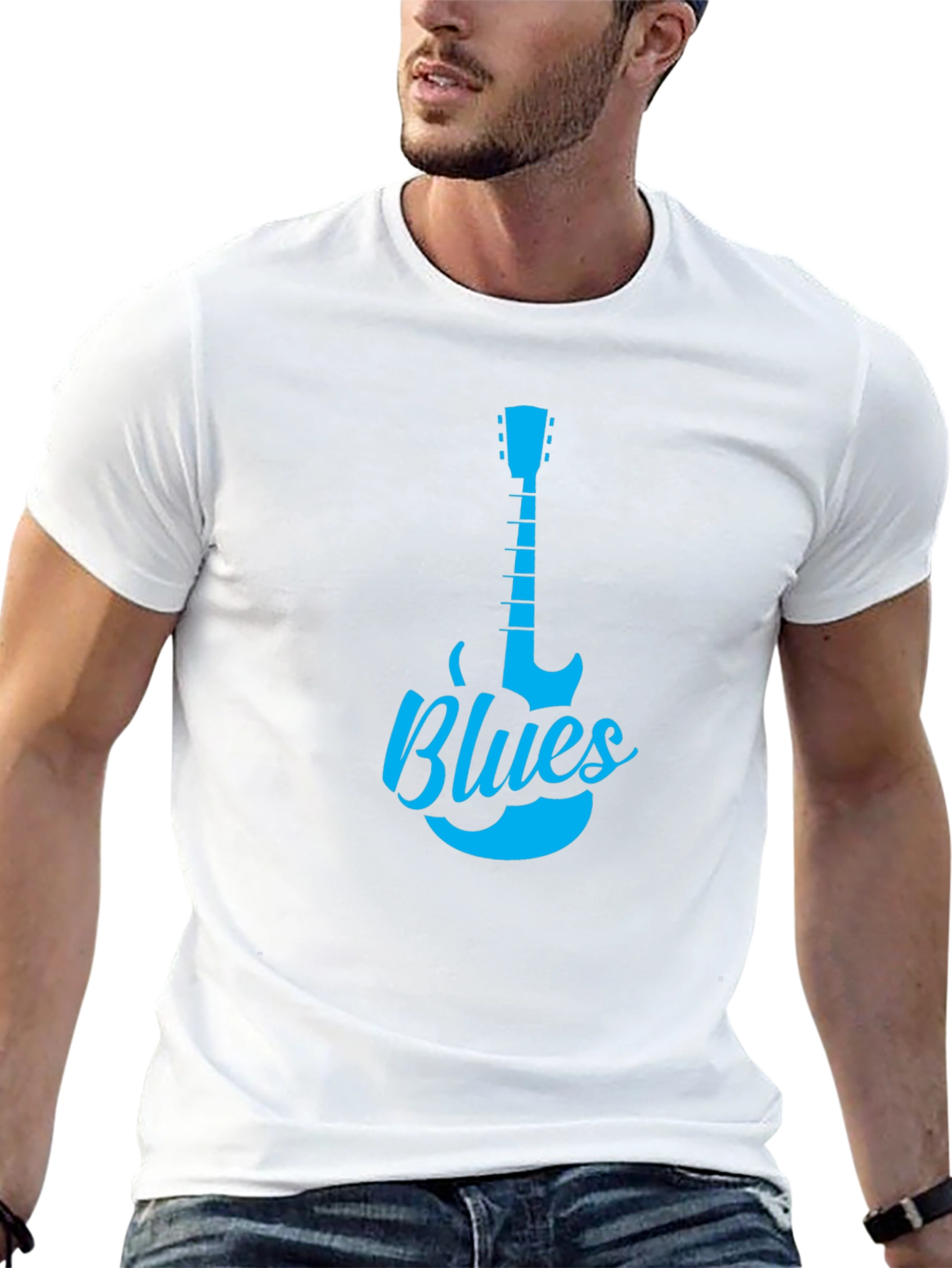 Blues Music T-Shirt - Guitar Graphic Tee