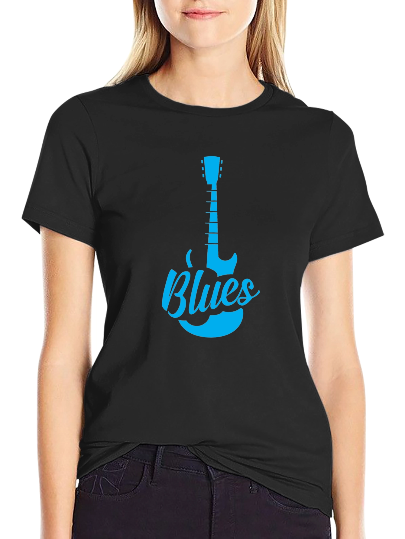 Blues Music T-Shirt - Guitar Graphic Tee