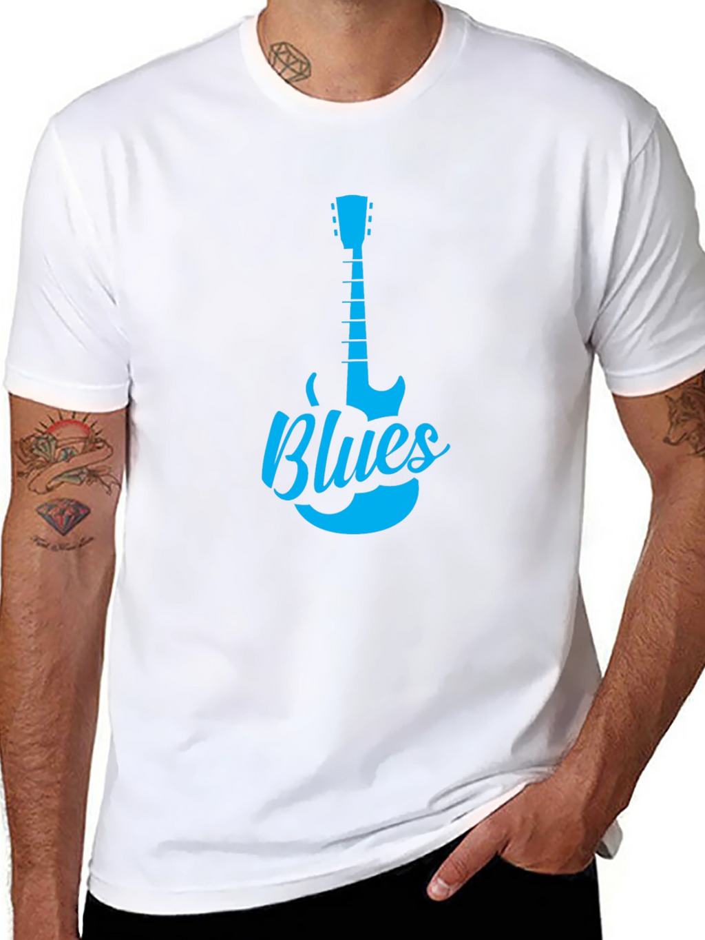 Blues Music T-Shirt - Guitar Graphic Tee