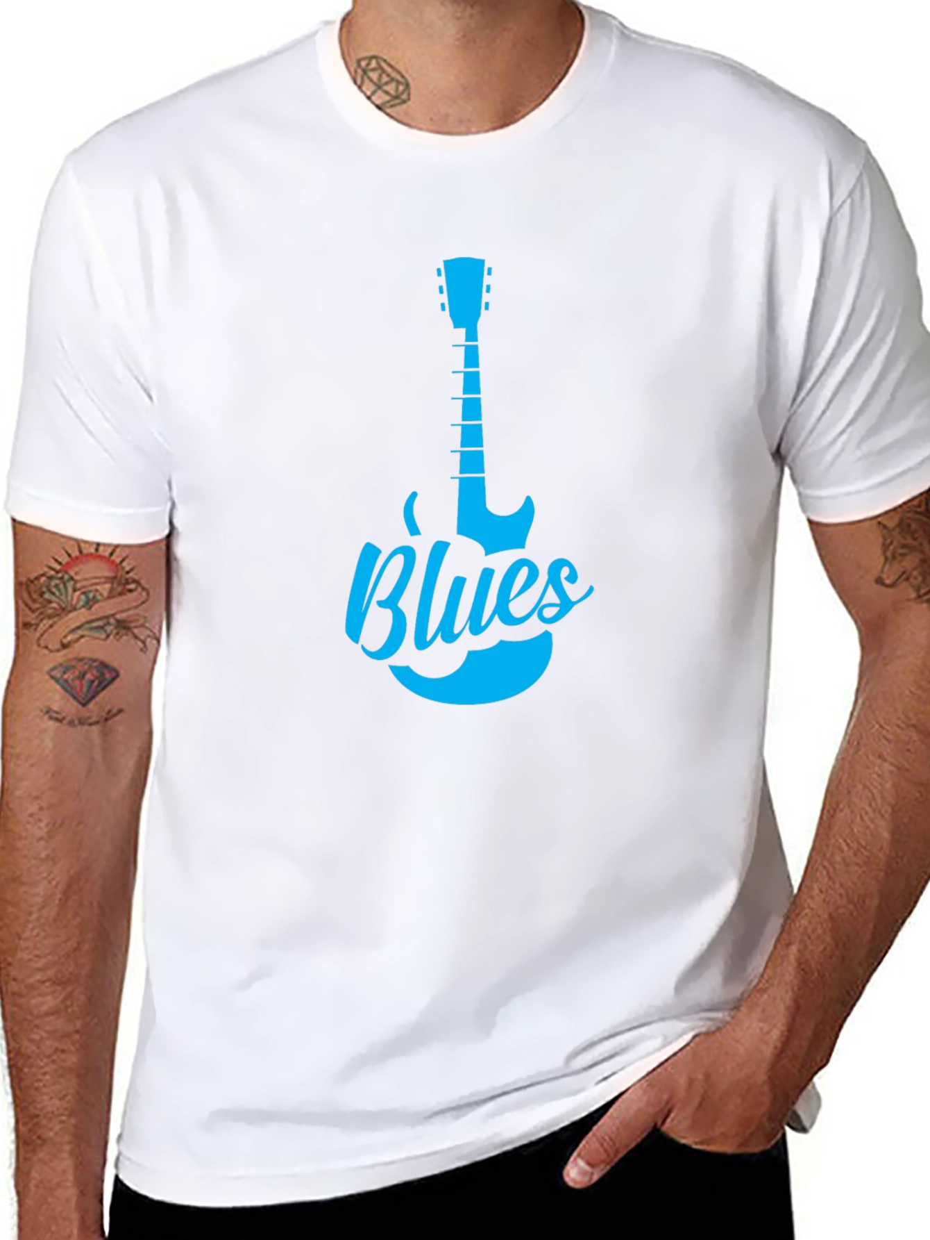Blues Music T-Shirt - Guitar Graphic Tee
