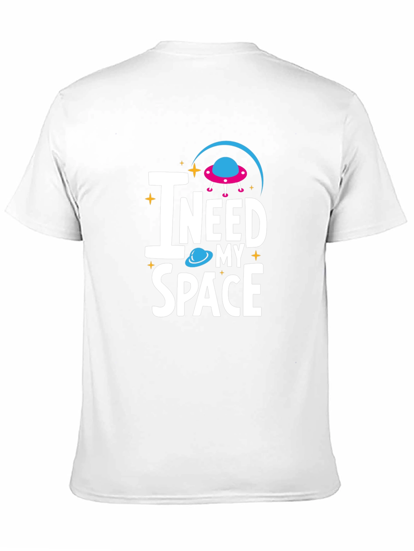 I Need My Space Graphic Tee - Comfortable Cotton Blend