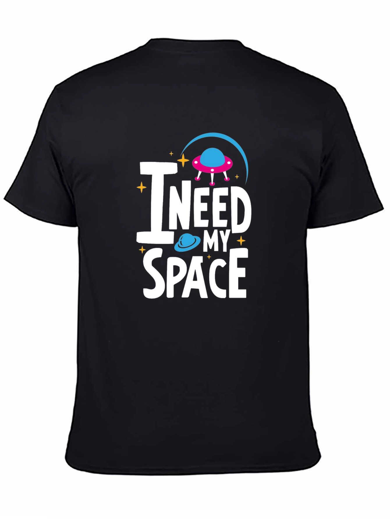 I Need My Space Graphic Tee - Comfortable Cotton Blend