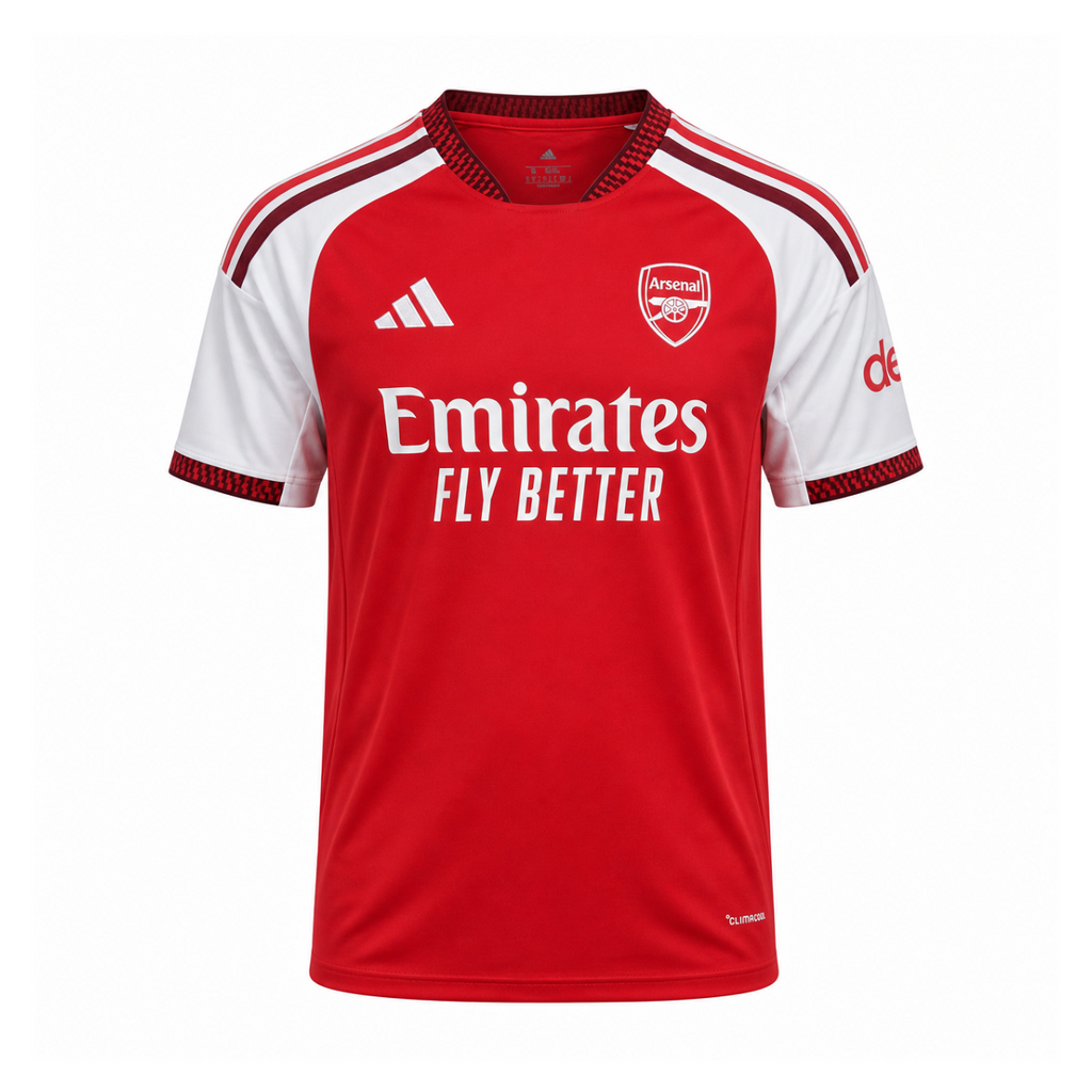 Arsenal FC 2026/27 Home Jersey (Custom)